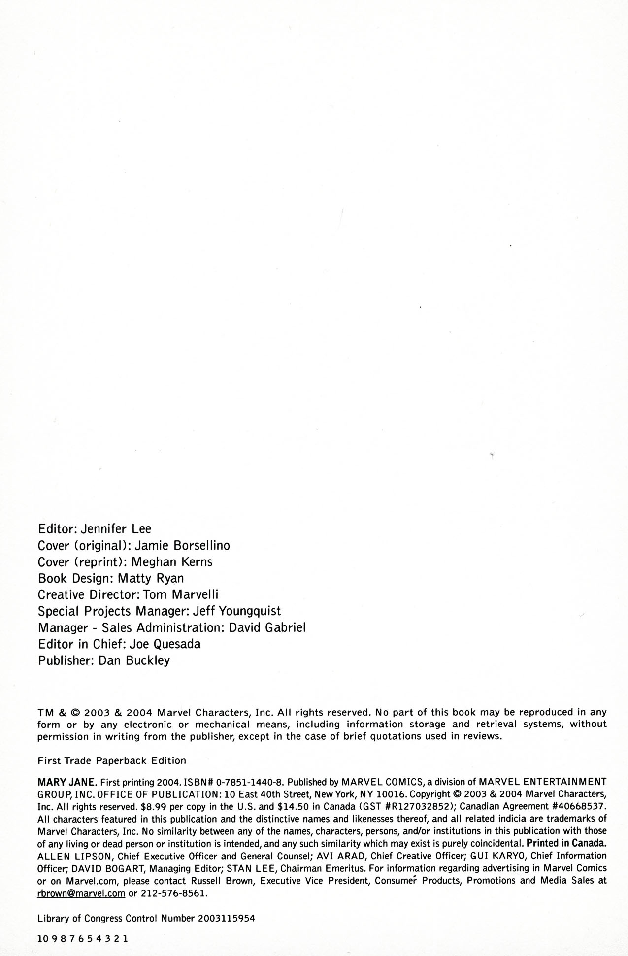 Read online Mary Jane (2003) comic -  Issue # TPB 1 (Part 1) - 7