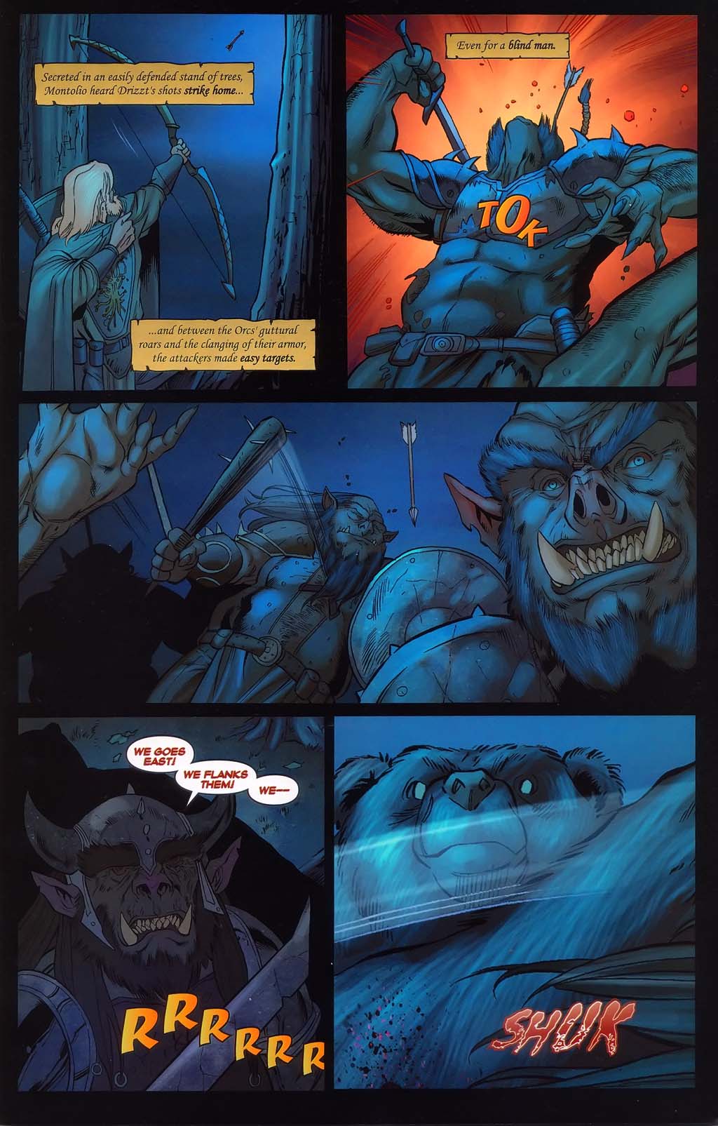 Read online Forgotten Realms: Sojourn comic -  Issue #3 - 8