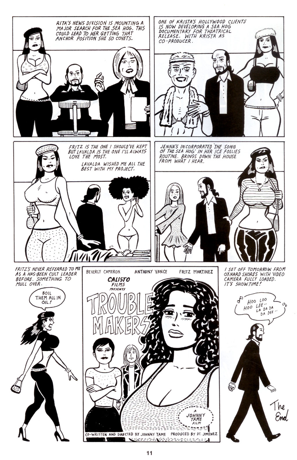 Read online Love and Rockets (2001) comic -  Issue #13 - 12