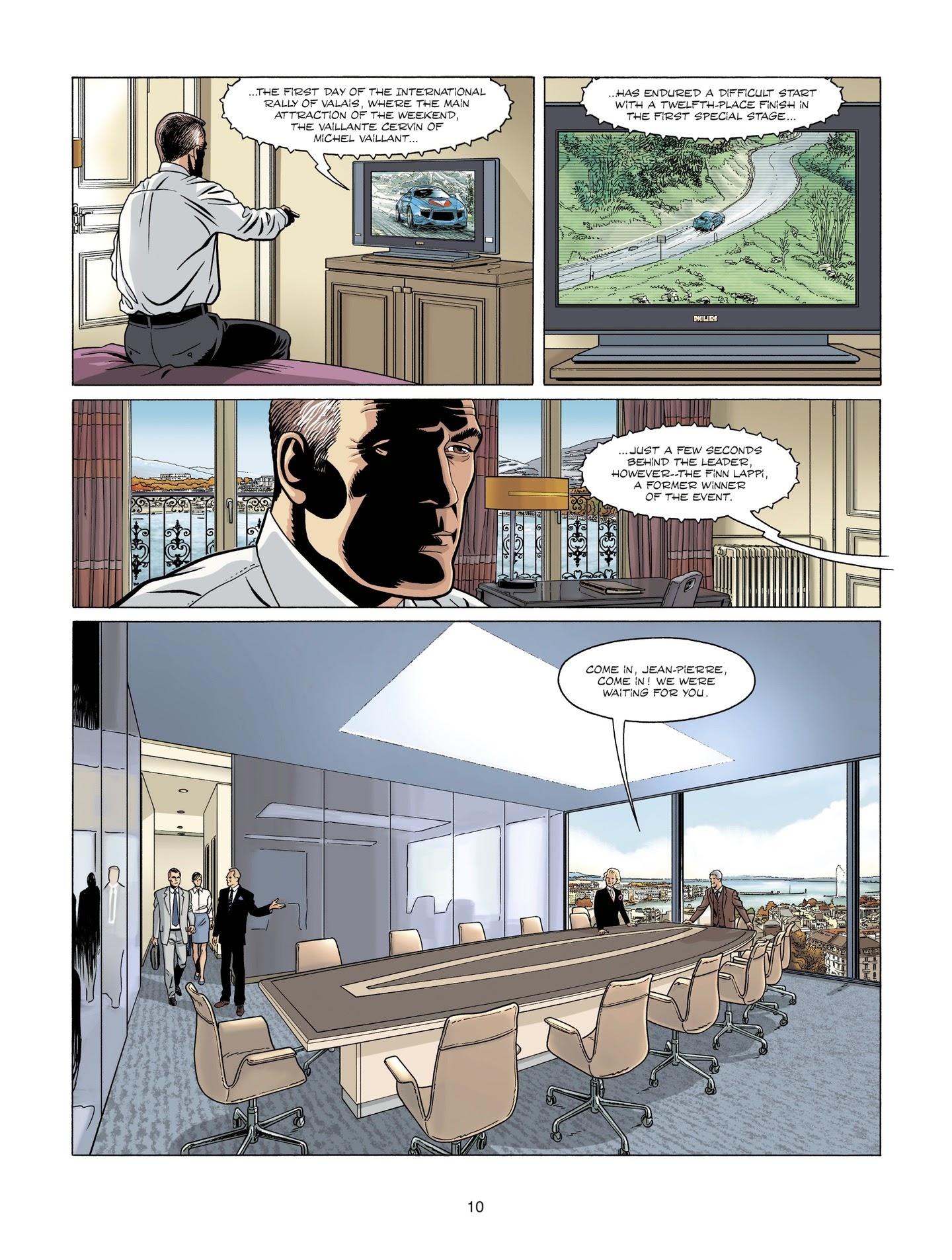 Read online Michel Vaillant comic -  Issue #4 - 10