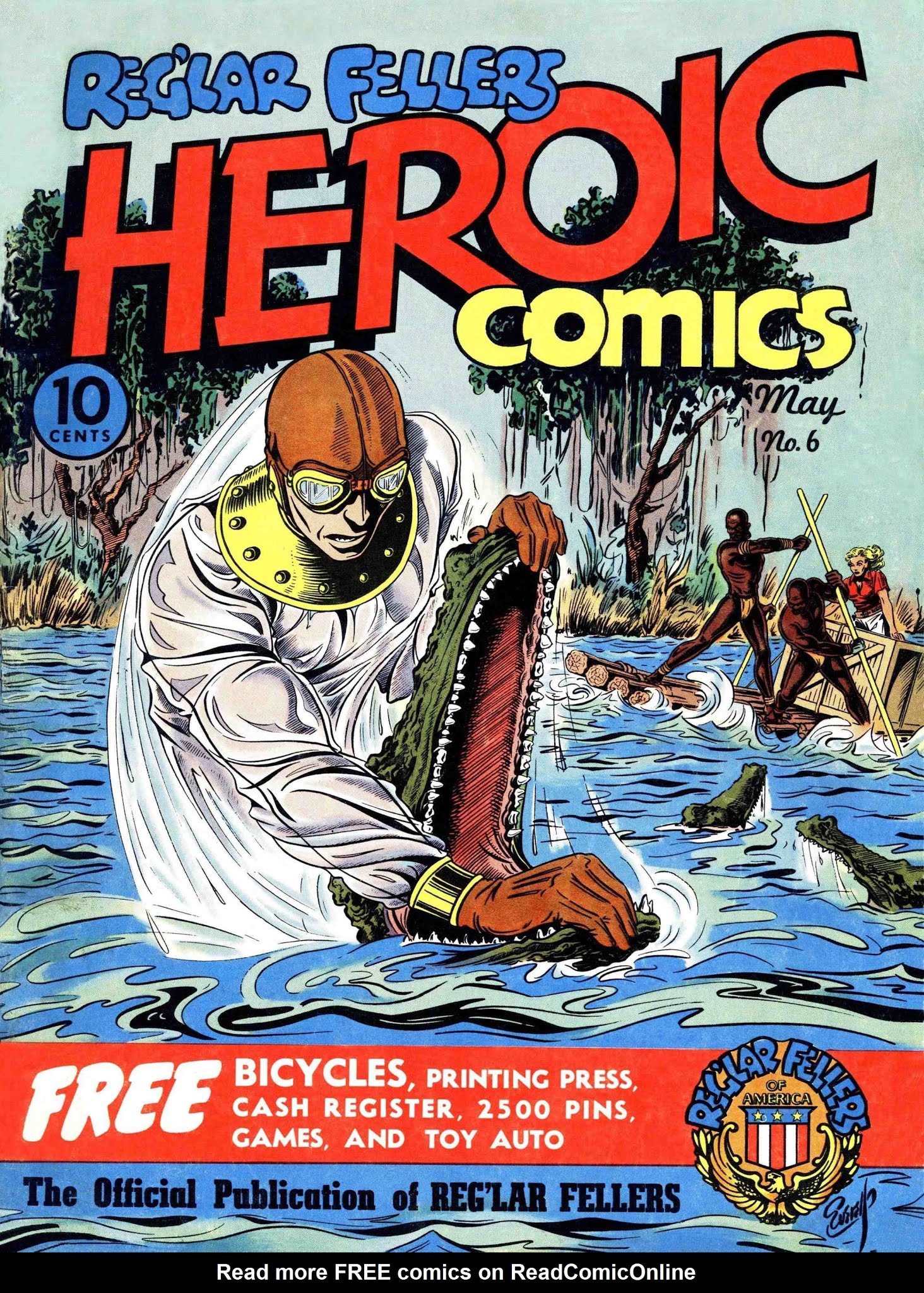 Read online Reg'lar Fellers Heroic Comics comic -  Issue #6 - 2