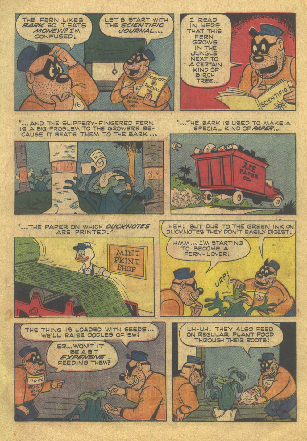 Read online Walt Disney THE BEAGLE BOYS comic -  Issue #5 - 17