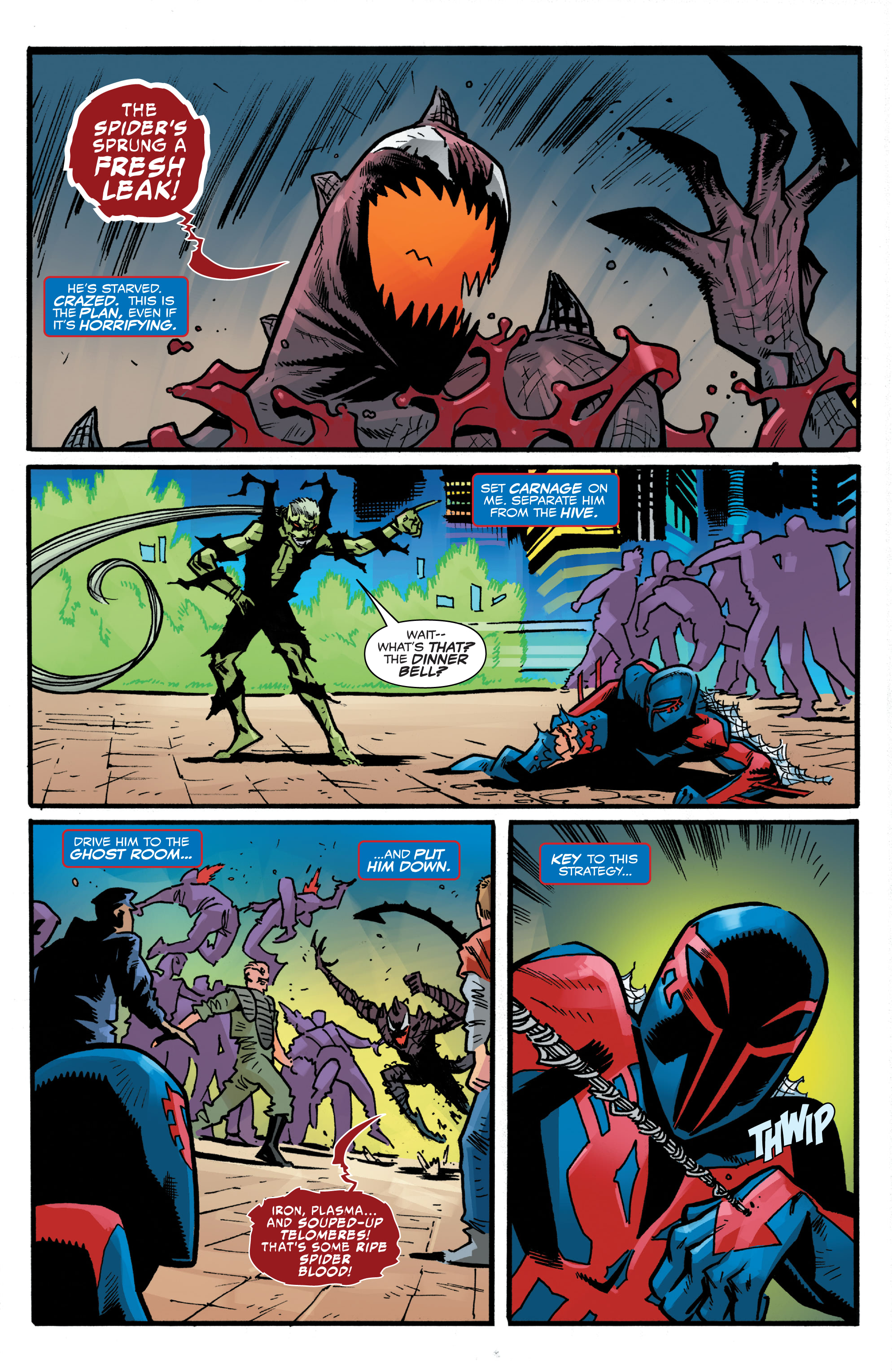 Read online Spider-Man 2099: Dark Genesis comic -  Issue #4 - 14