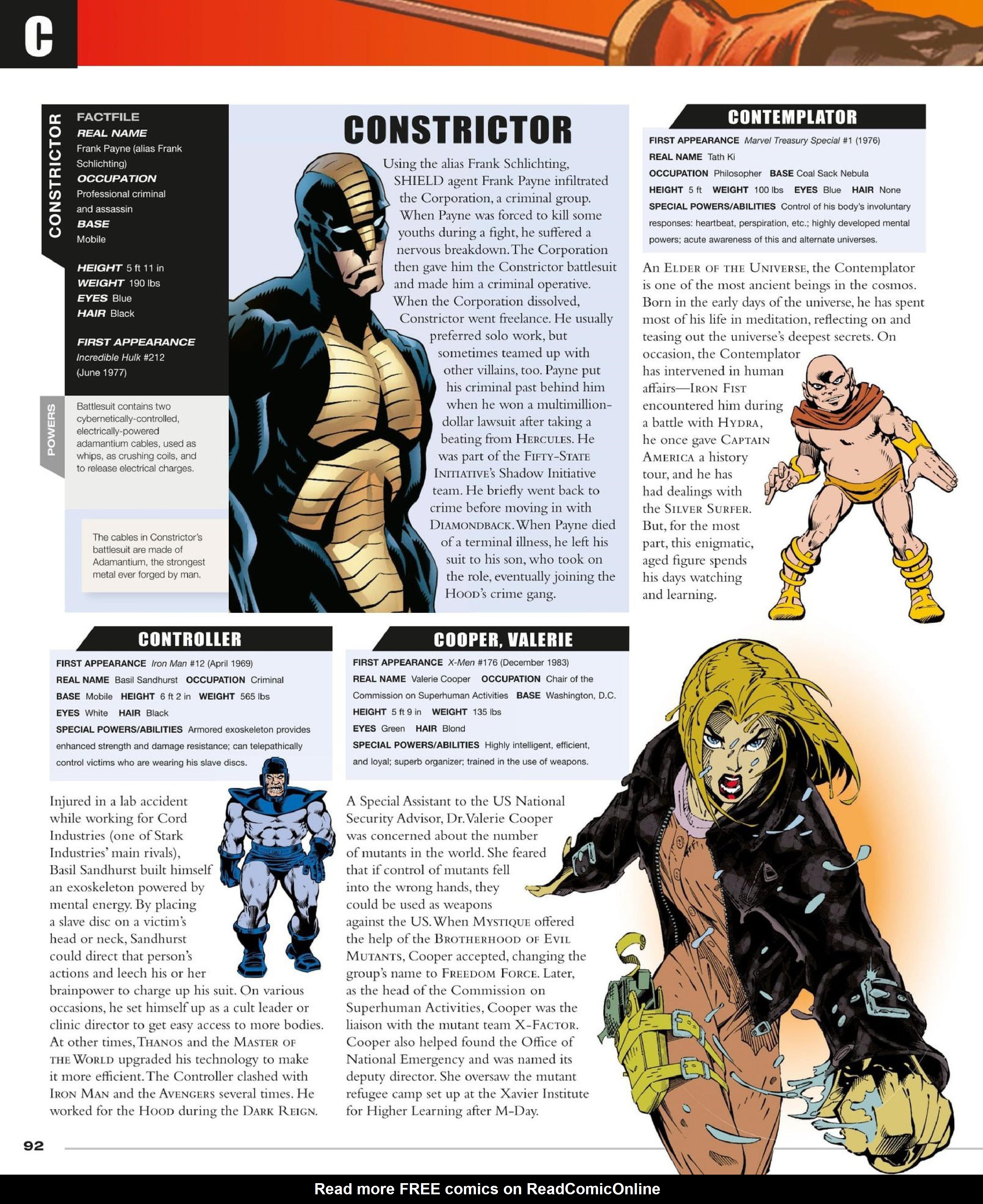 Read online Marvel Encyclopedia, New Edition comic -  Issue # TPB (Part 1) - 94