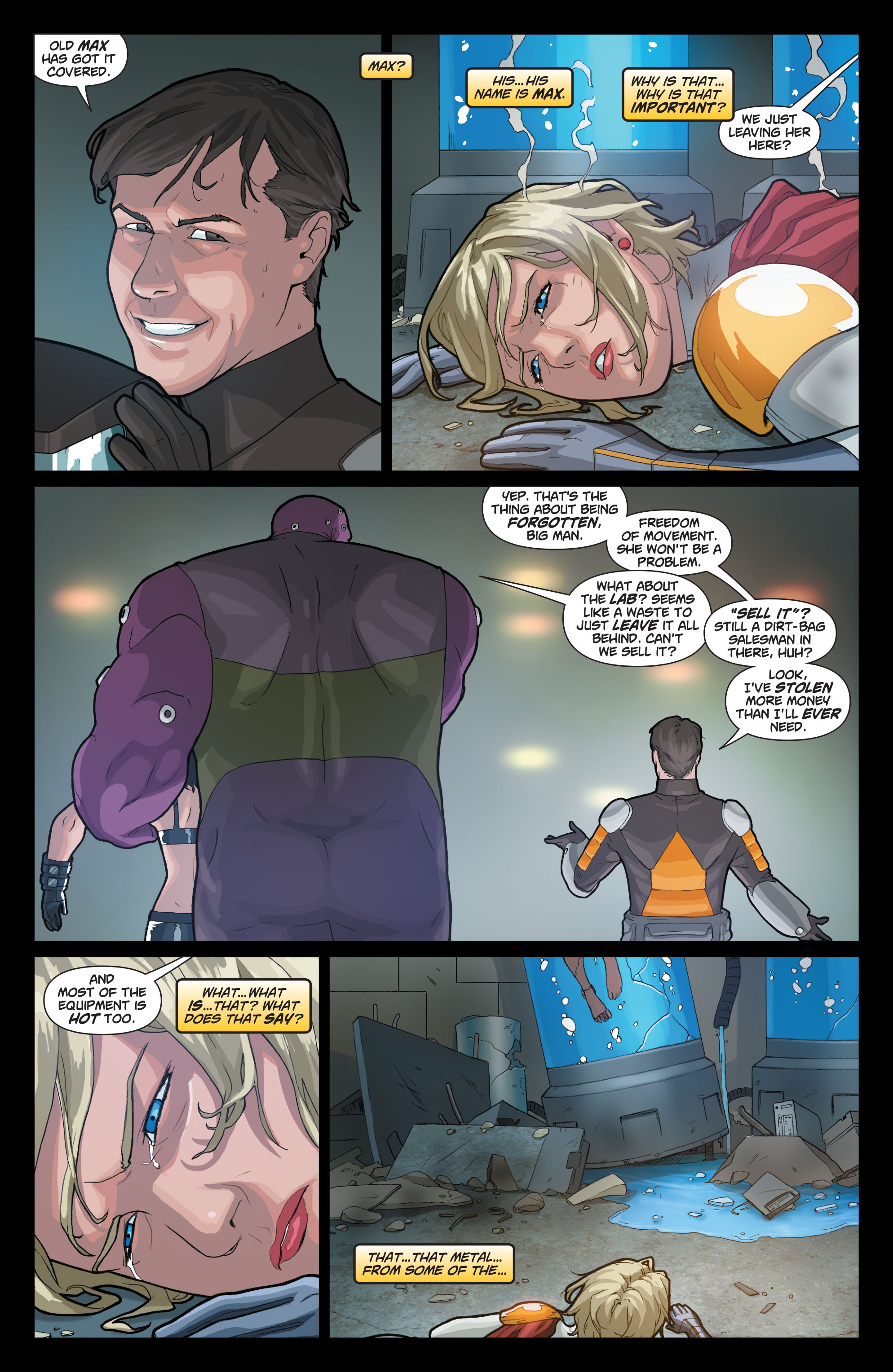 Read online Power Girl (2009) comic -  Issue #18 - 19