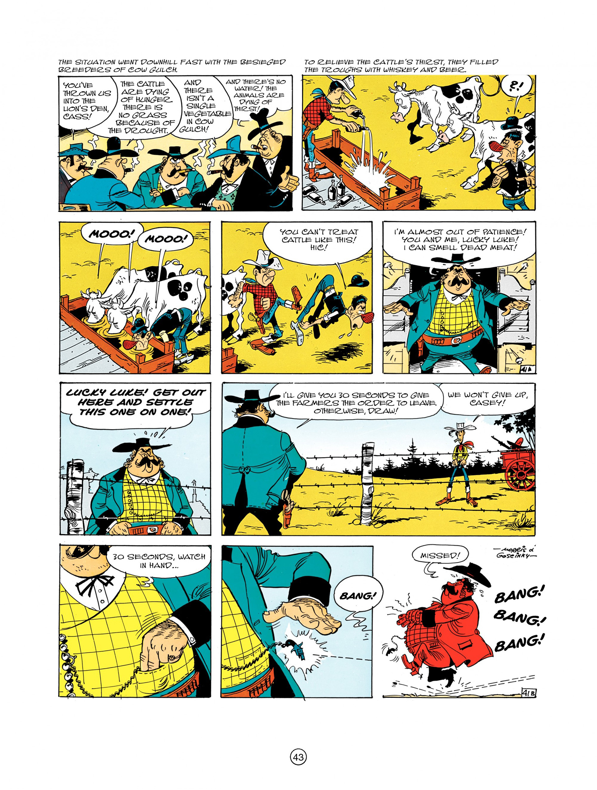 Read online A Lucky Luke Adventure comic -  Issue #7 - 43