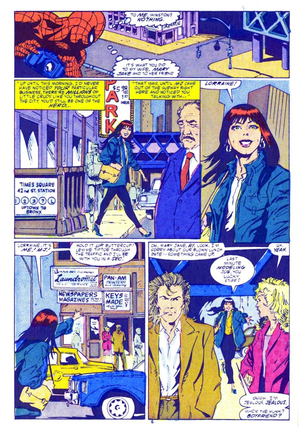 Read online Web of Spider-Man (1985) comic -  Issue #49 - 6