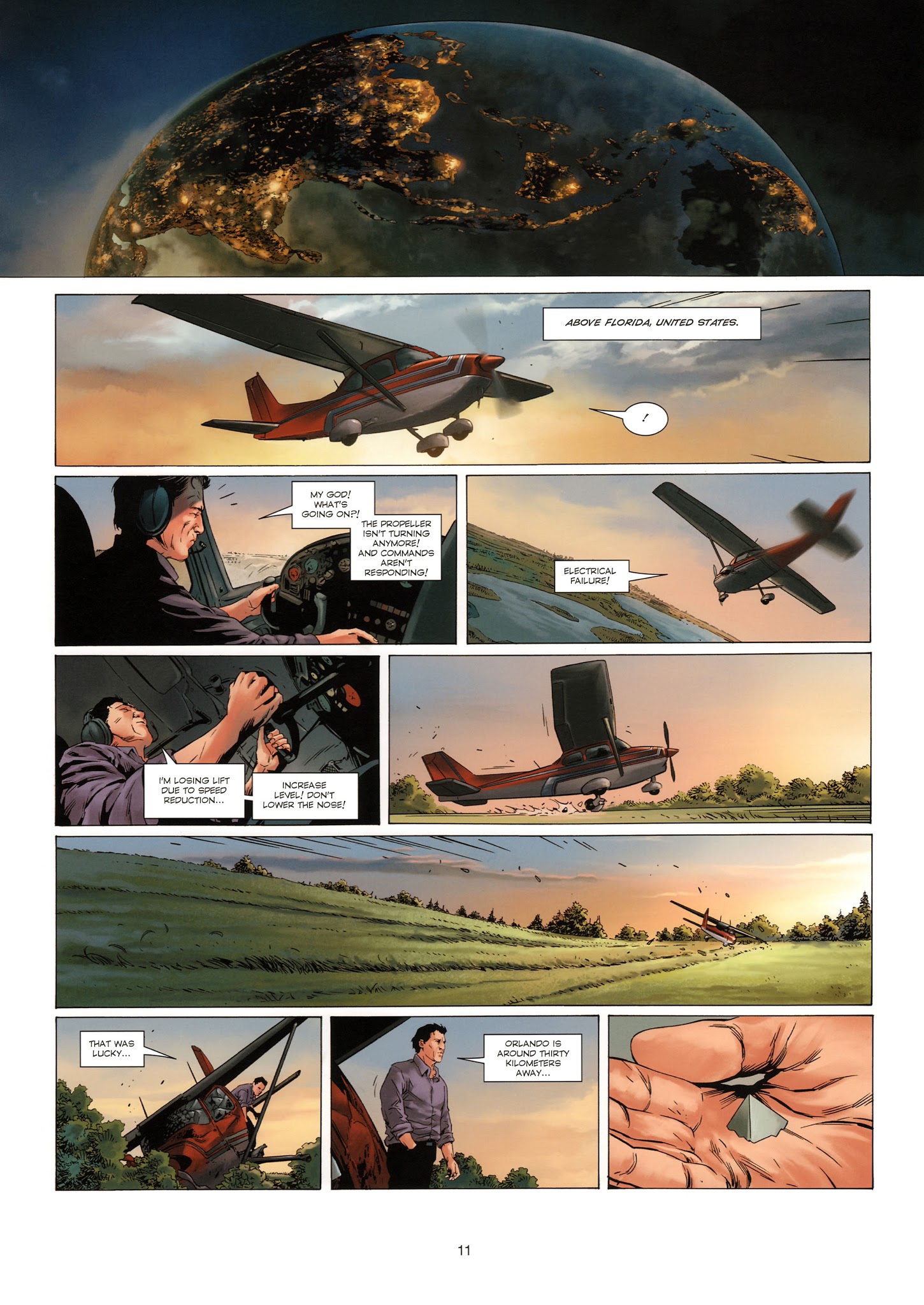 Read online Prometheus comic -  Issue #10 - 12