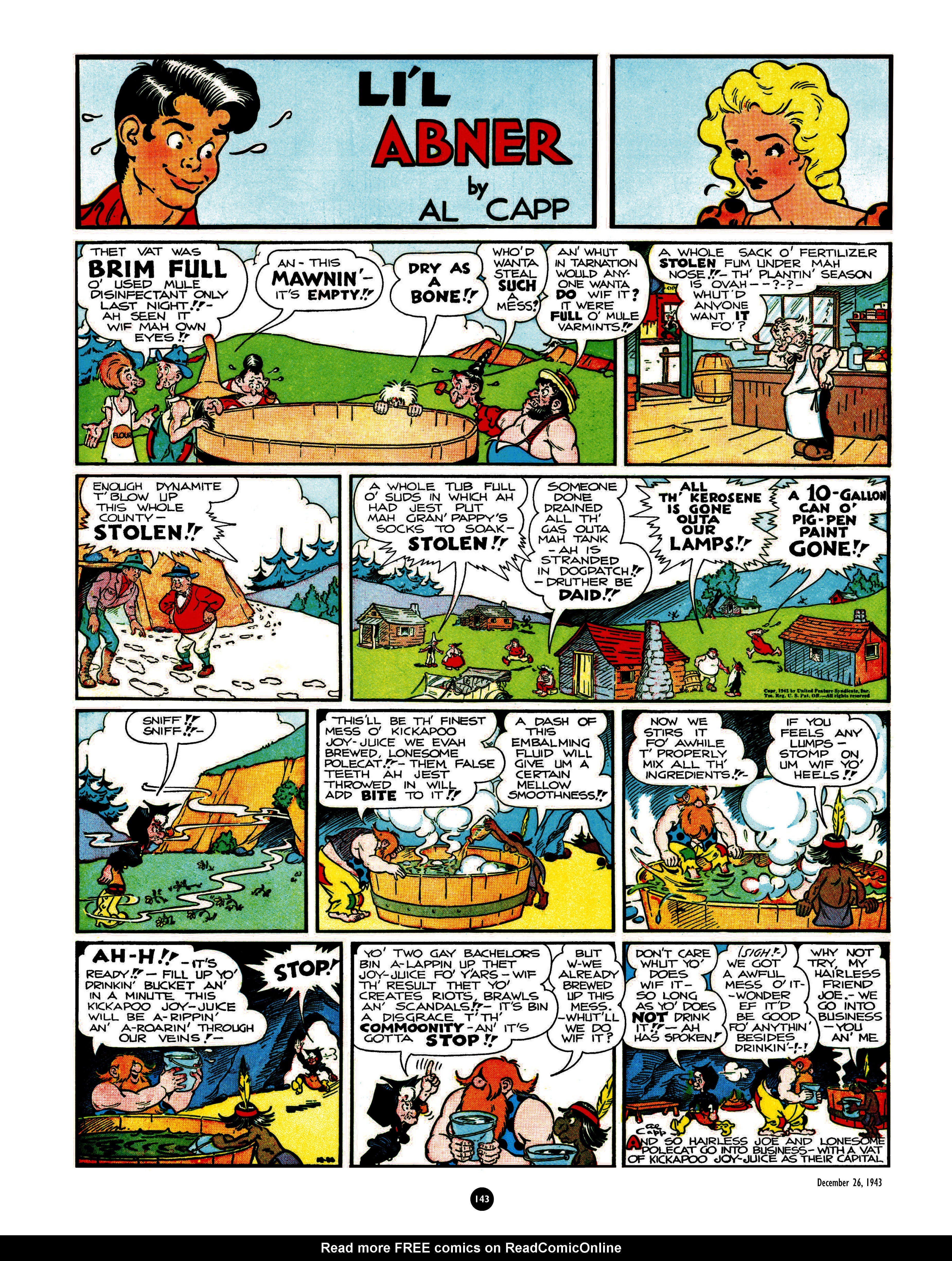 Read online Al Capp's Li'l Abner Complete Daily & Color Sunday Comics comic -  Issue # TPB 5 (Part 2) - 45