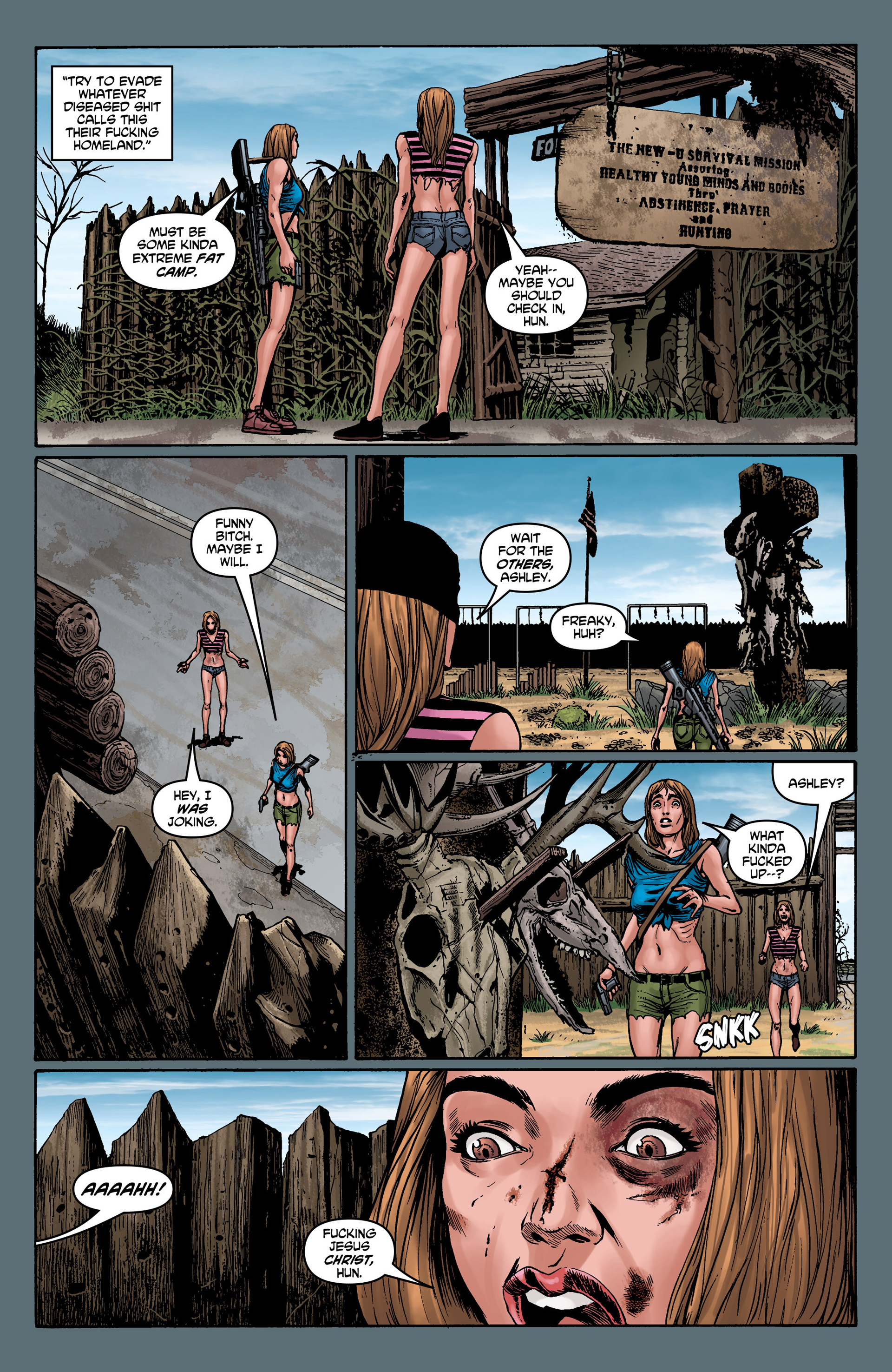 Read online Crossed: Badlands comic -  Issue #8 - 12