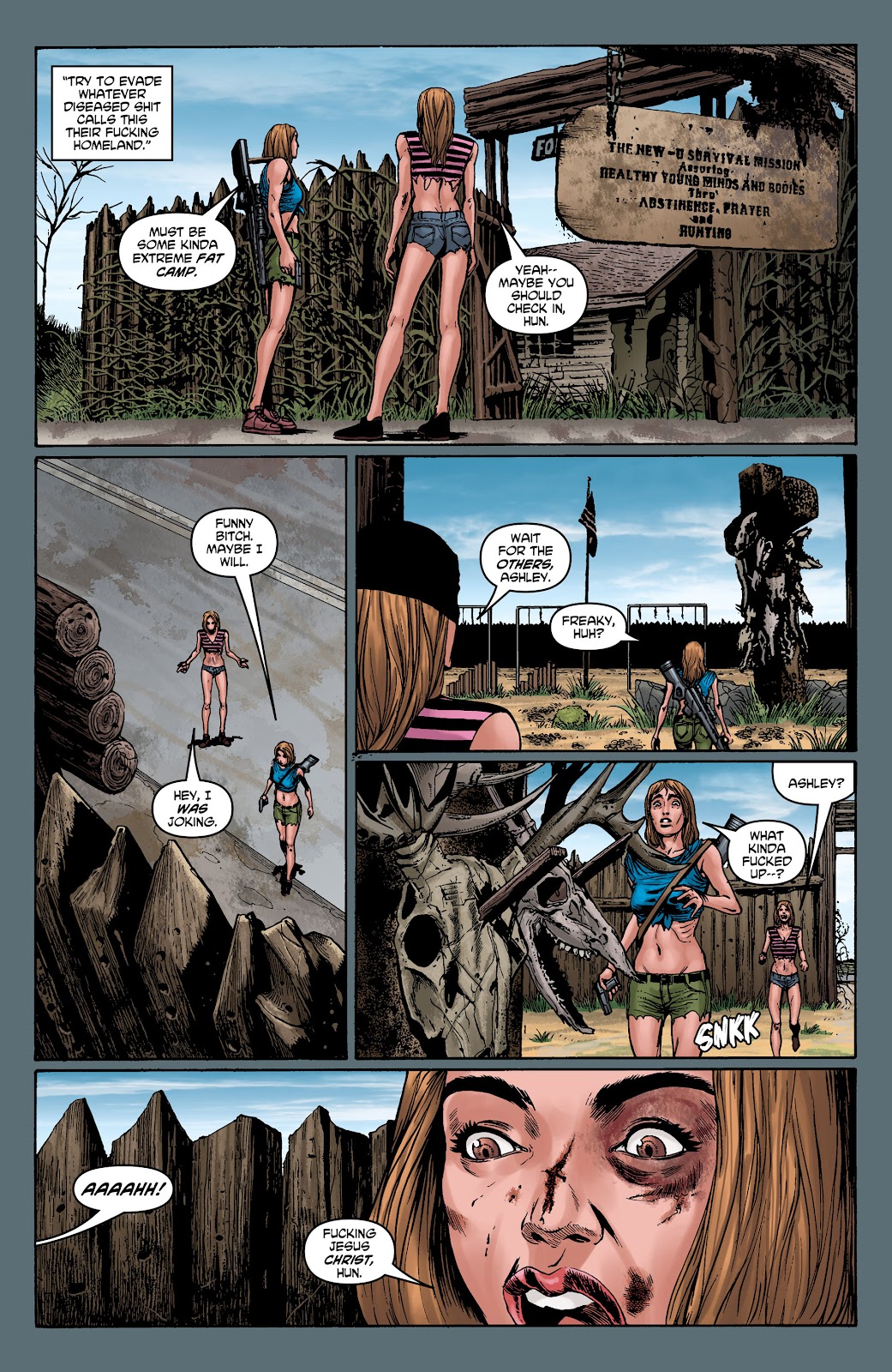 Crossed: Badlands issue 8 - Page 12