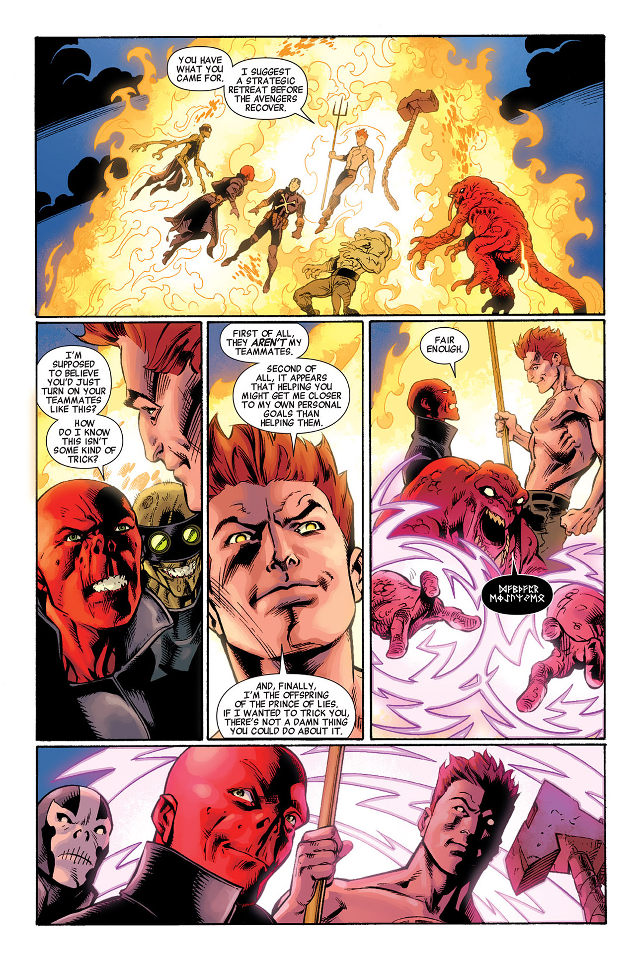 Read online Fear Itself: The Fearless comic -  Issue #7 - 21