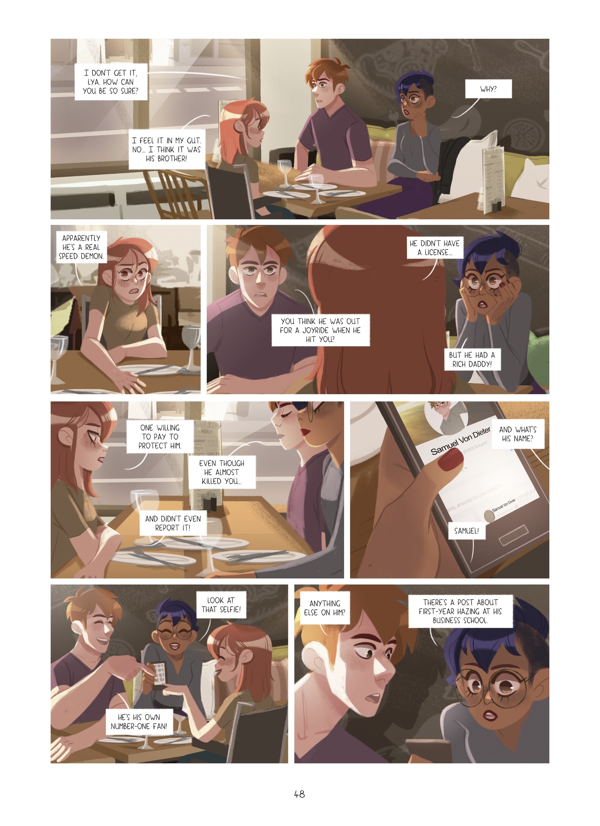 Read online Through Lya's Eyes comic -  Issue #3 - 47