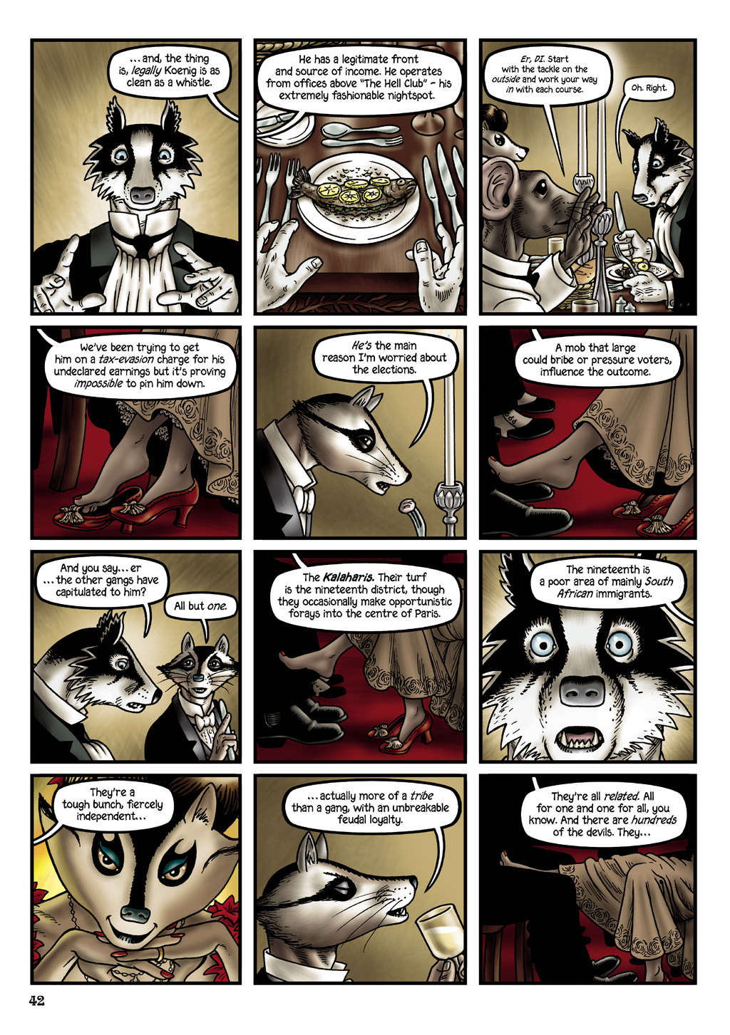 Read online Grandville Bête Noire comic -  Issue # TPB - 45