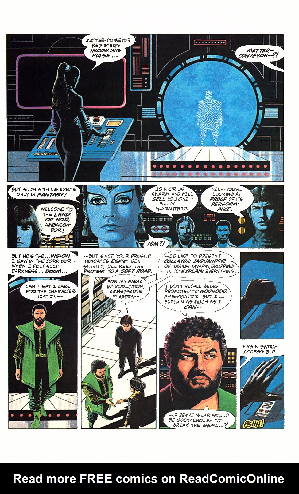 Read online Six From Sirius comic -  Issue #1 - 26