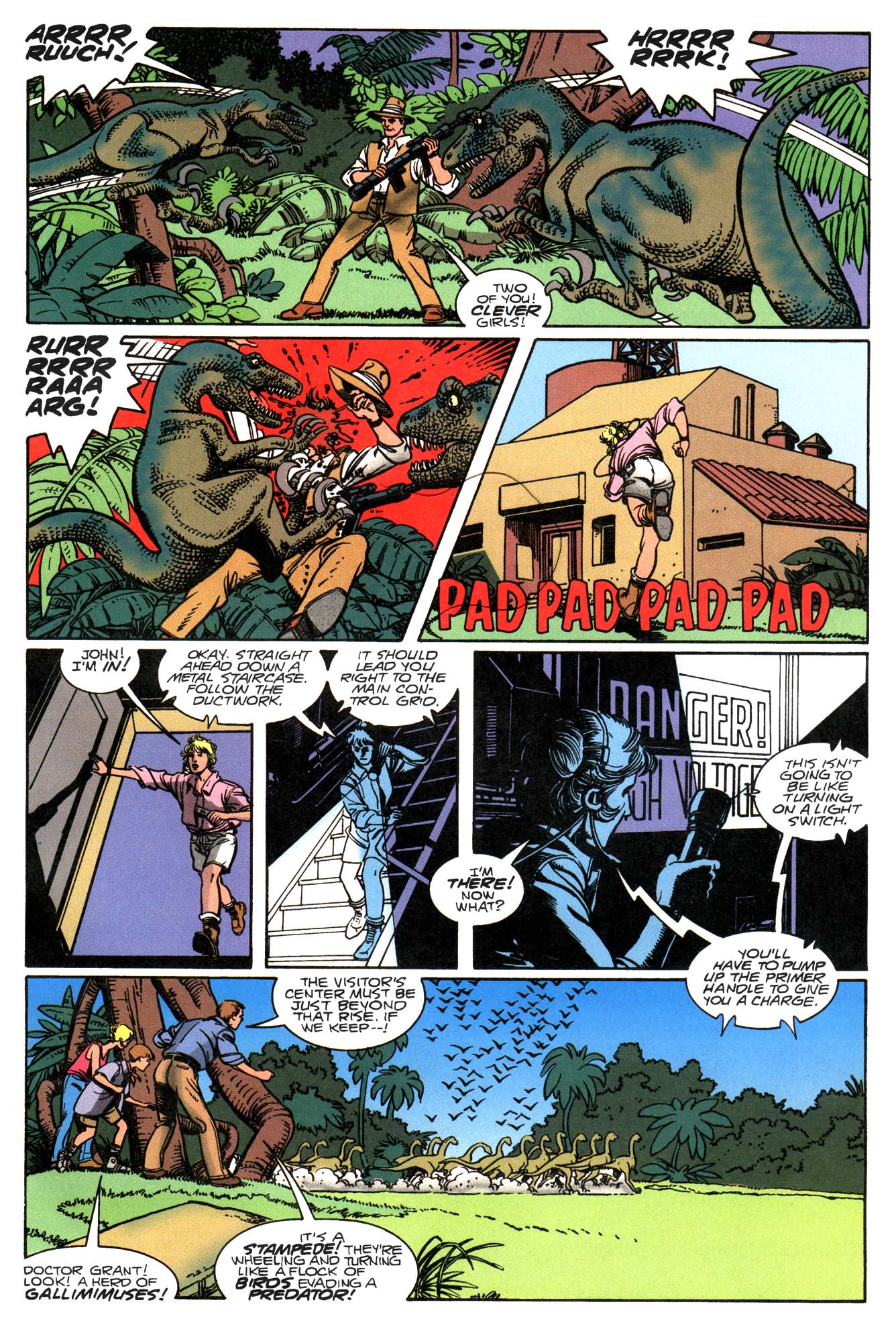 Read online Jurassic Park (1993) comic -  Issue #4 - 15