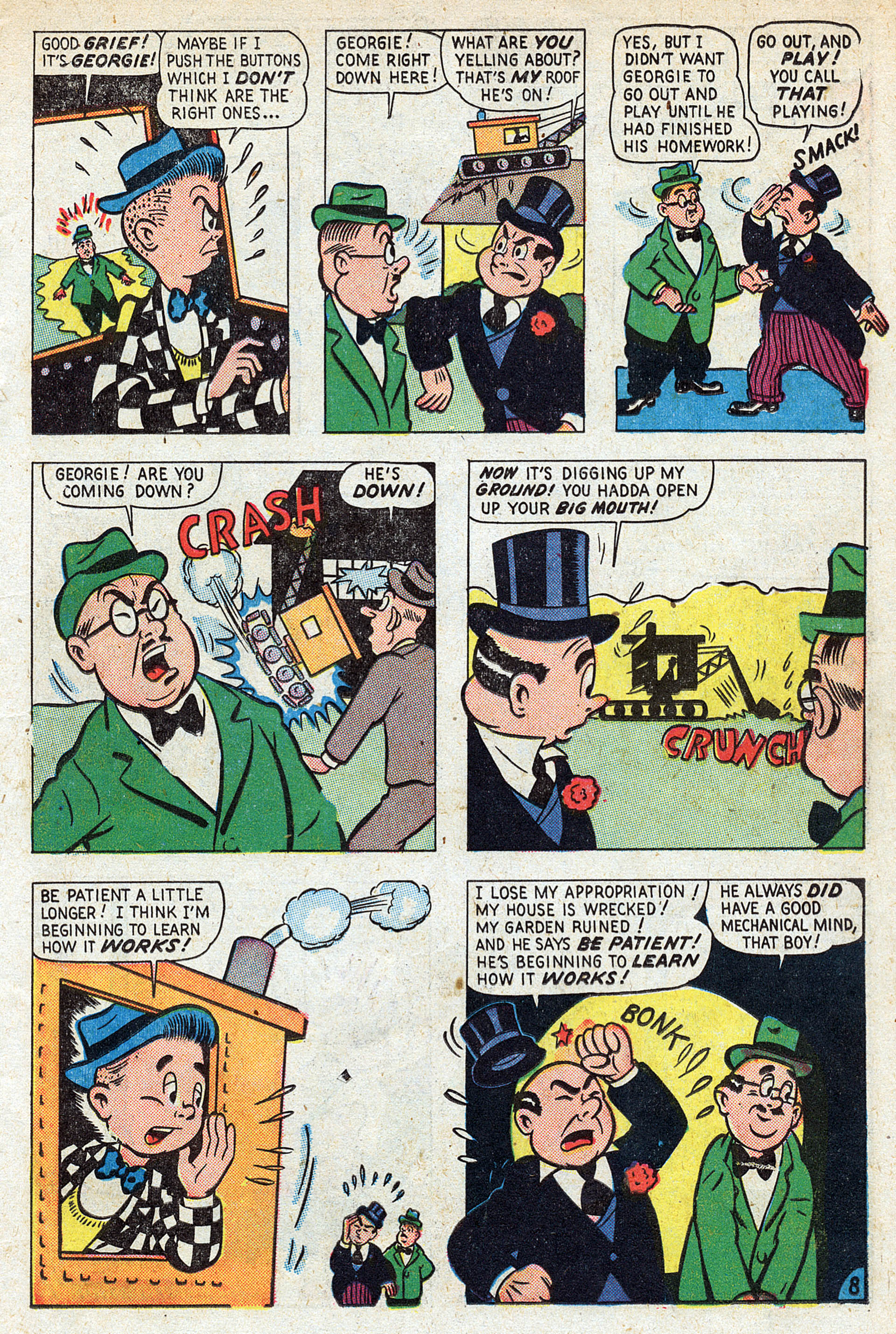 Read online Georgie Comics (1945) comic -  Issue #18 - 19
