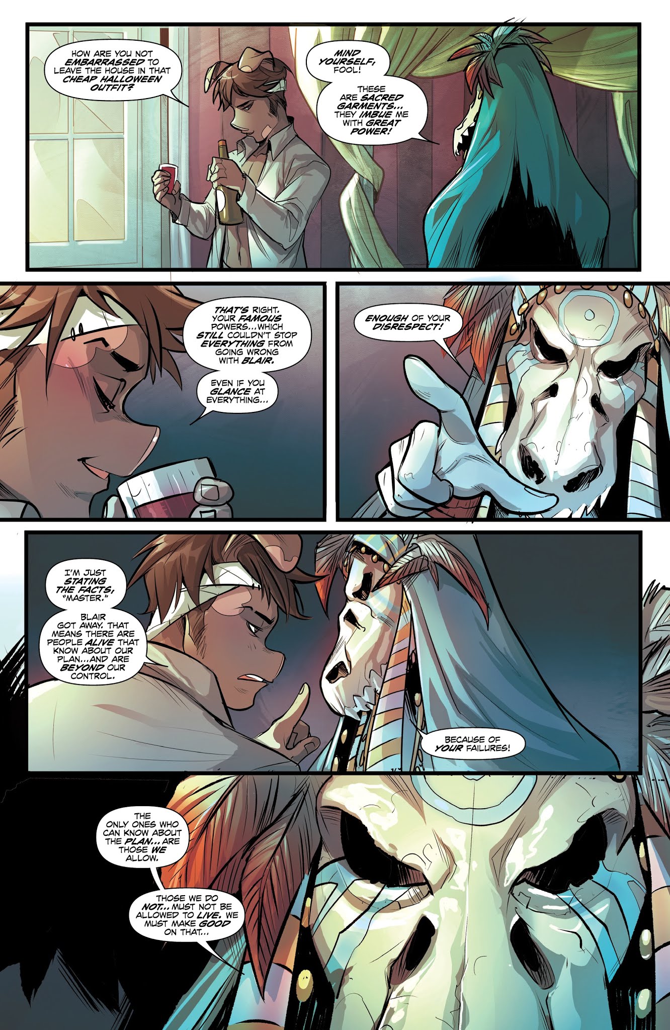 Read online Unnatural comic -  Issue #5 - 12