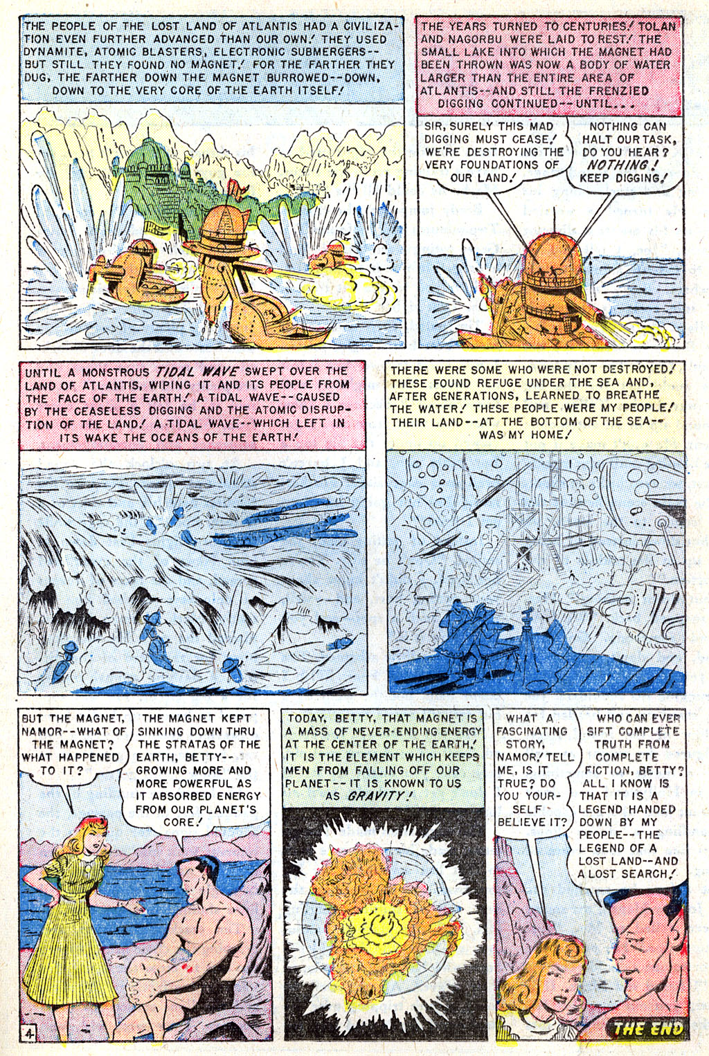 Read online Sub-Mariner Comics comic -  Issue #31 - 12