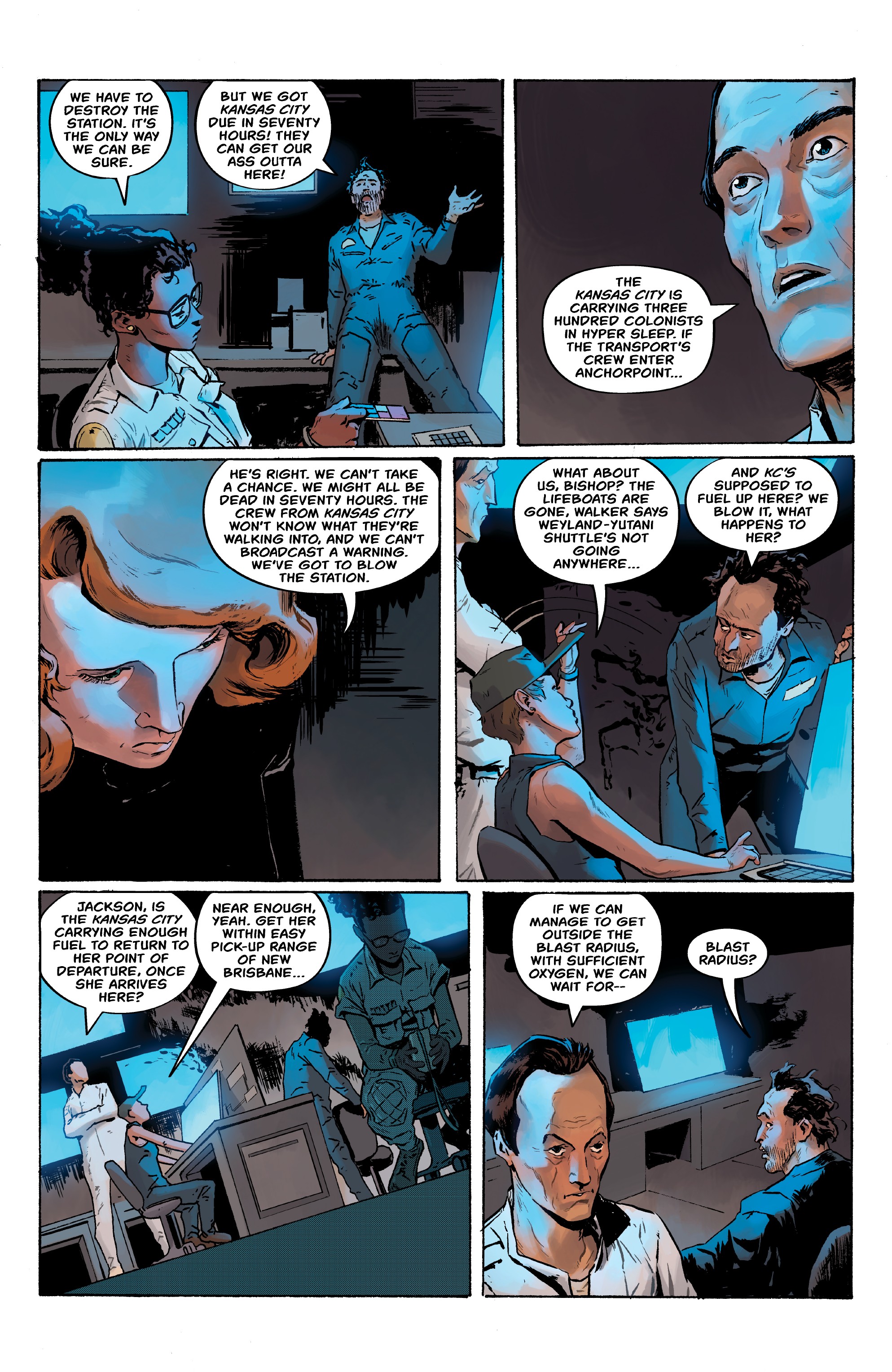 Read online William Gibson's Alien 3 comic -  Issue #4 - 20