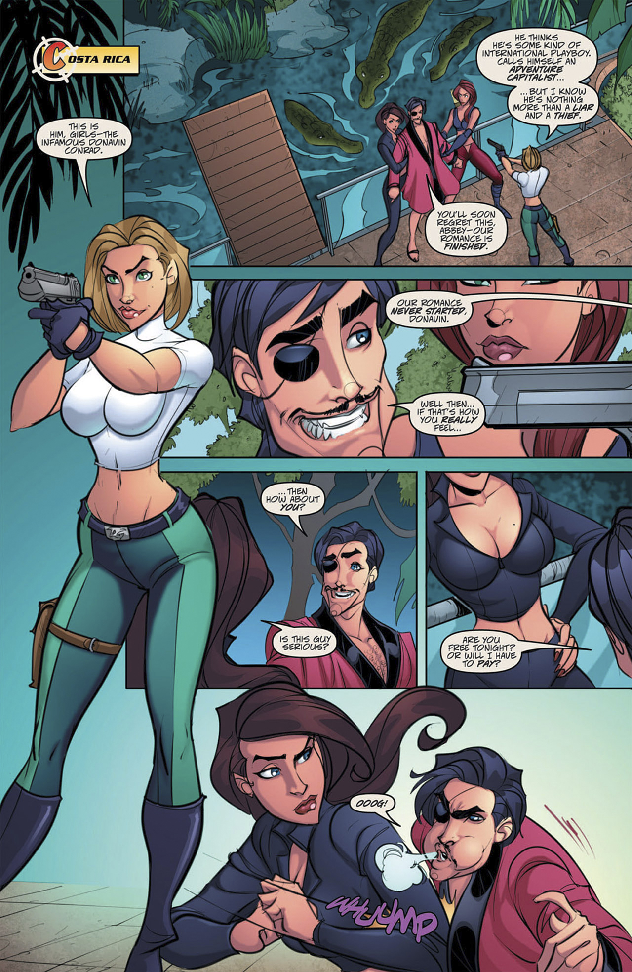 Read online Danger Girl: Revolver comic -  Issue #4 - 5