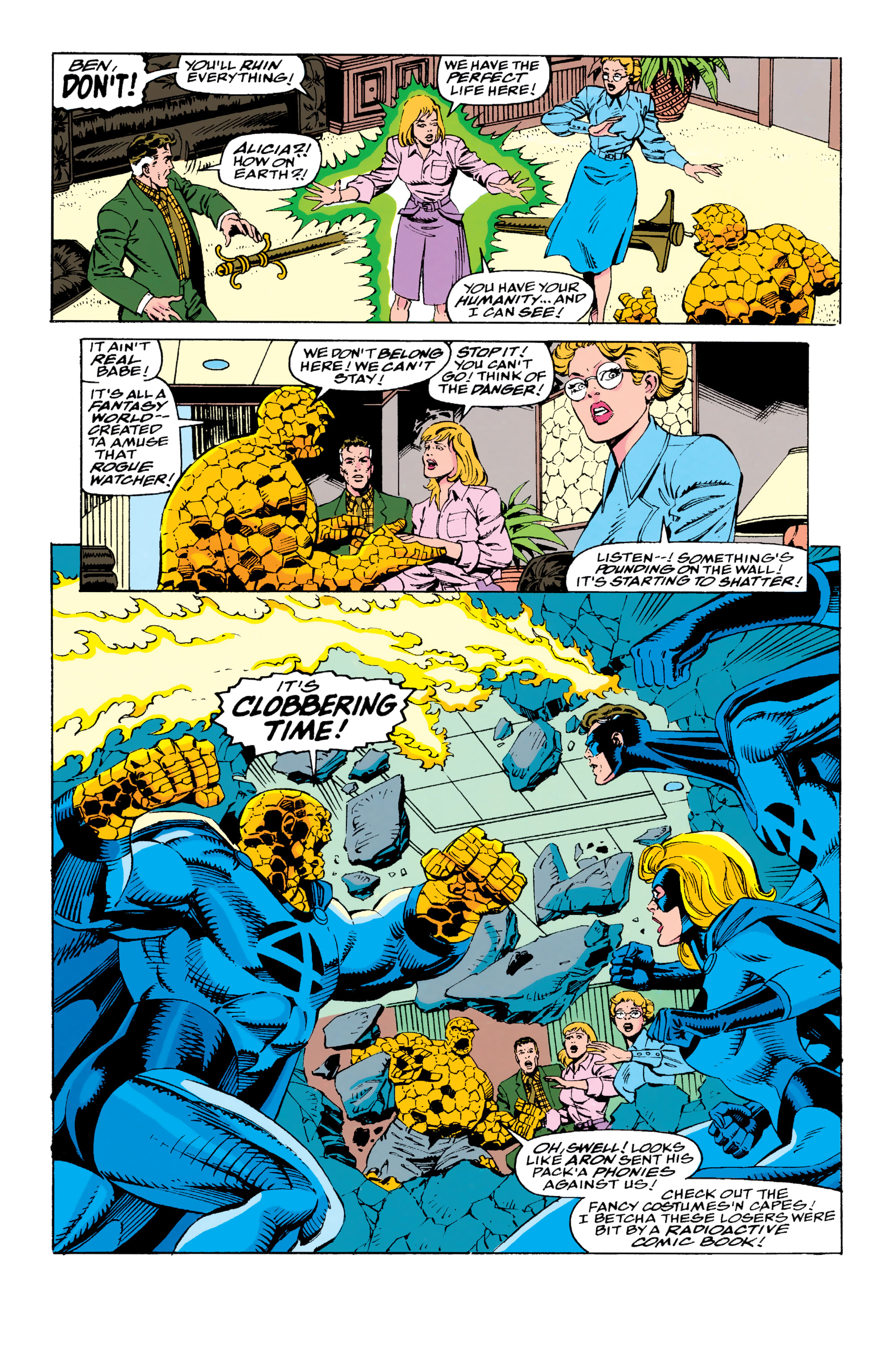 Read online Fantastic Four Epic Collection comic -  Issue # This Flame, This Fury (Part 4) - 25