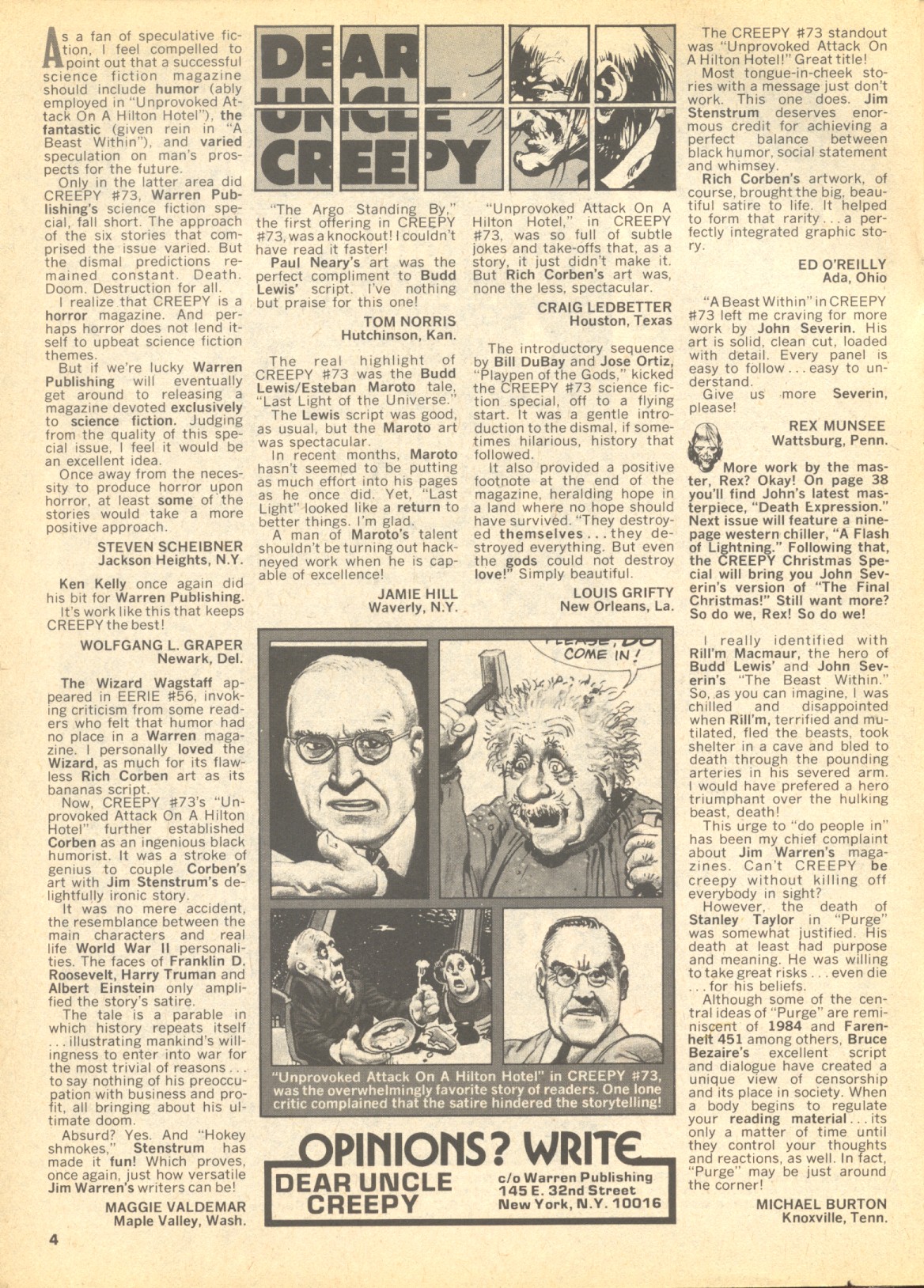 Read online Creepy (1964) comic -  Issue #75 - 4