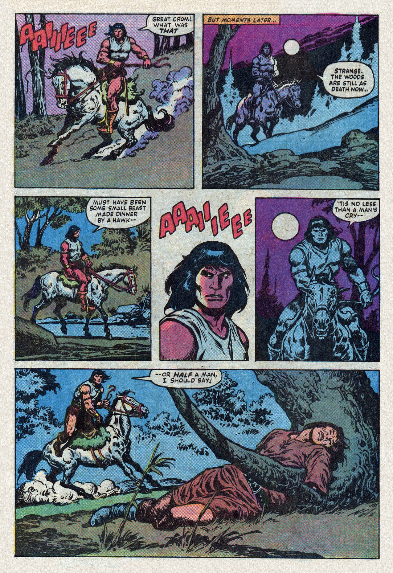 Read online Conan the Barbarian (1970) comic -  Issue #149 - 4