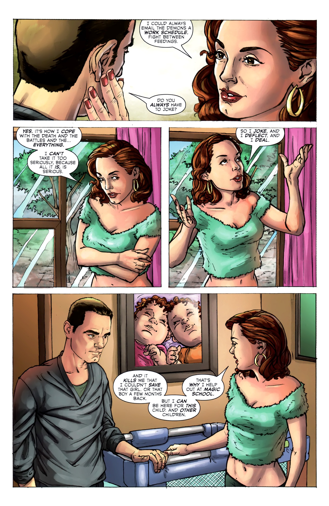 Read online Charmed comic -  Issue #8 - 10
