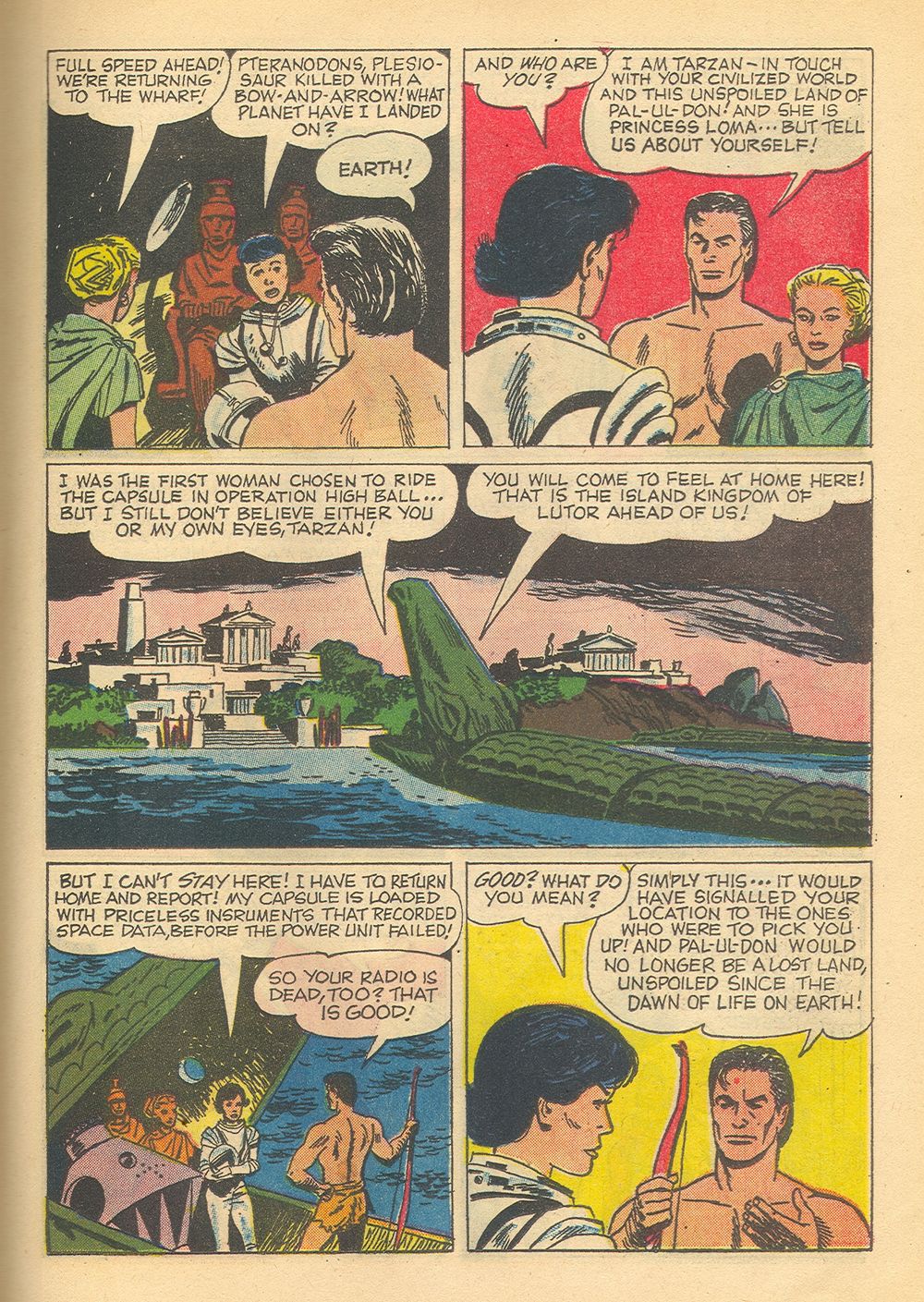 Read online Tarzan (1948) comic -  Issue #51 - 73