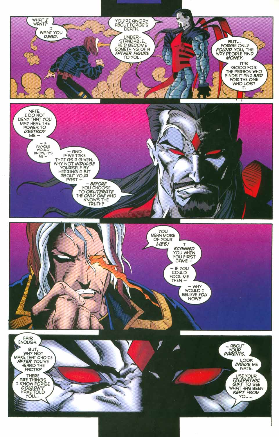 Read online X-Man comic -  Issue #4 - 8