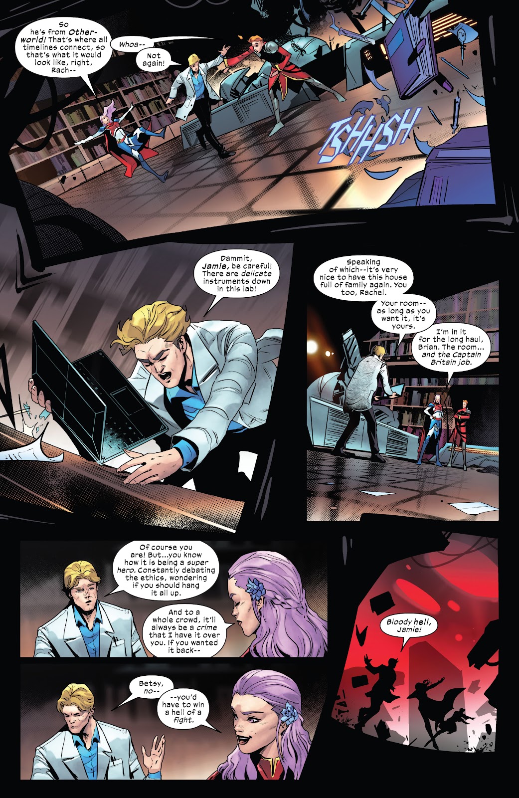 Betsy Braddock: Captain Britain issue 1 - Page 12