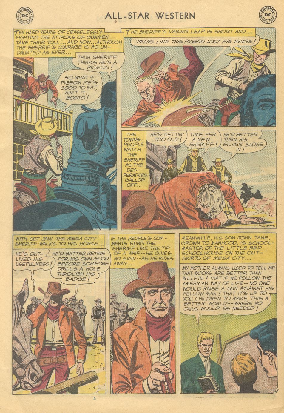 Read online All-Star Western (1951) comic -  Issue #108 - 6