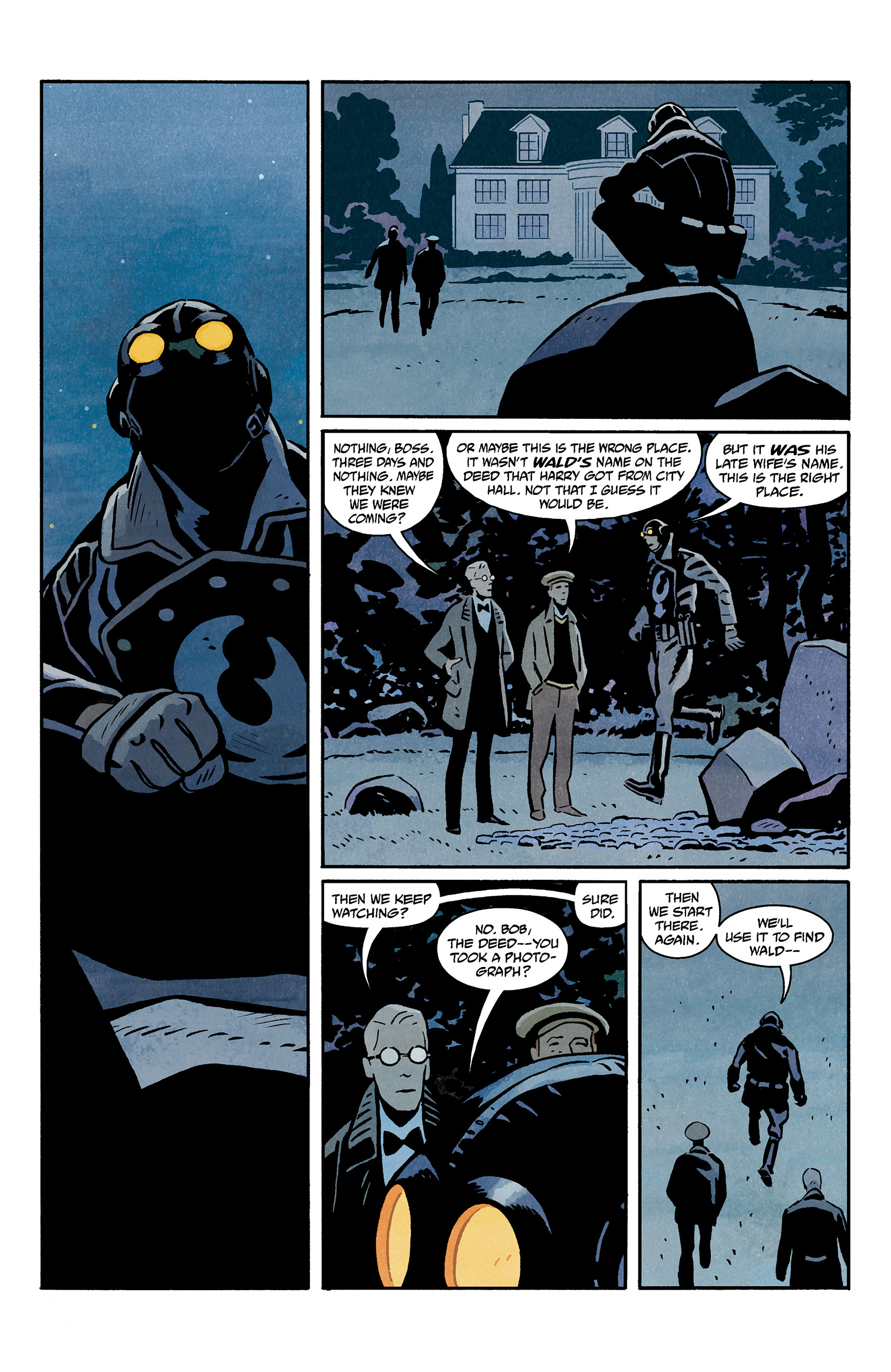 Read online Lobster Johnson: The Pirate's Ghost comic -  Issue #1 - 6
