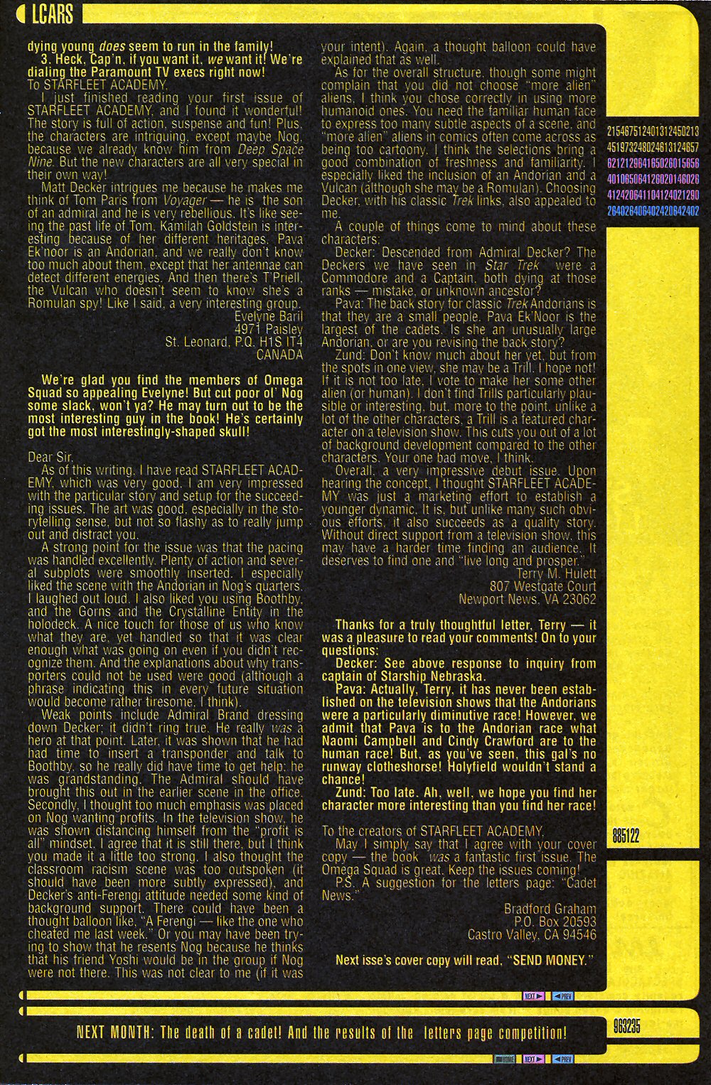 Read online Star Trek: Starfleet Academy (1996) comic -  Issue #4 - 35