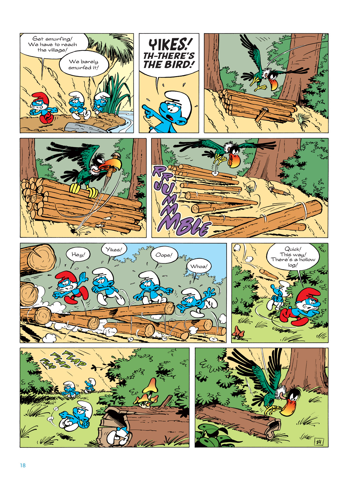 Read online The Smurfs comic -  Issue #6 - 18