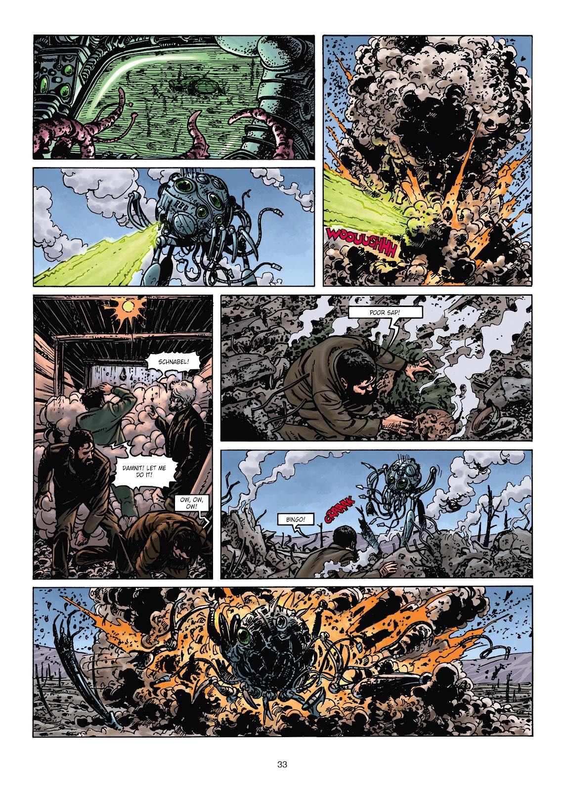 War of the World War One Vol. 3: The Monsters from Mars issue Full - Page 33