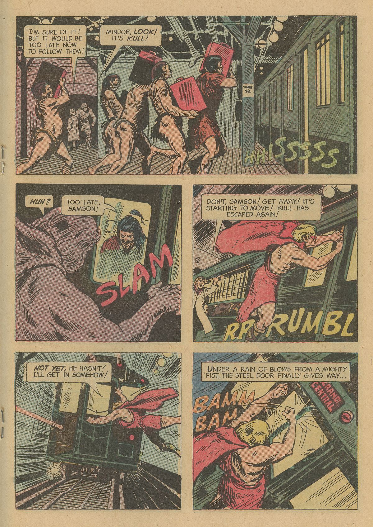 Read online Mighty Samson (1964) comic -  Issue #22 - 19