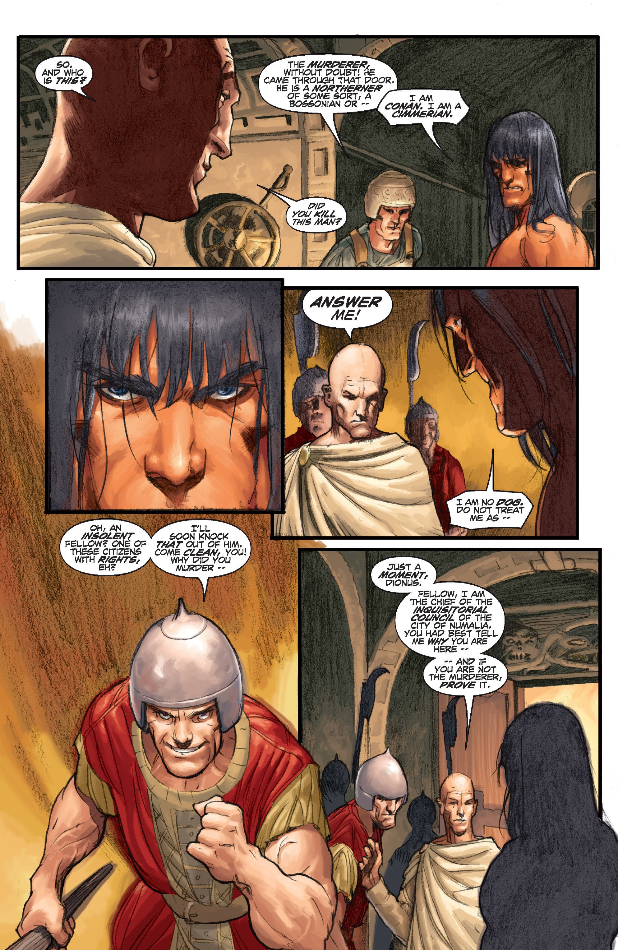 Read online Conan Chronicles Epic Collection comic -  Issue # TPB Out of the Darksome Hills (Part 3) - 34