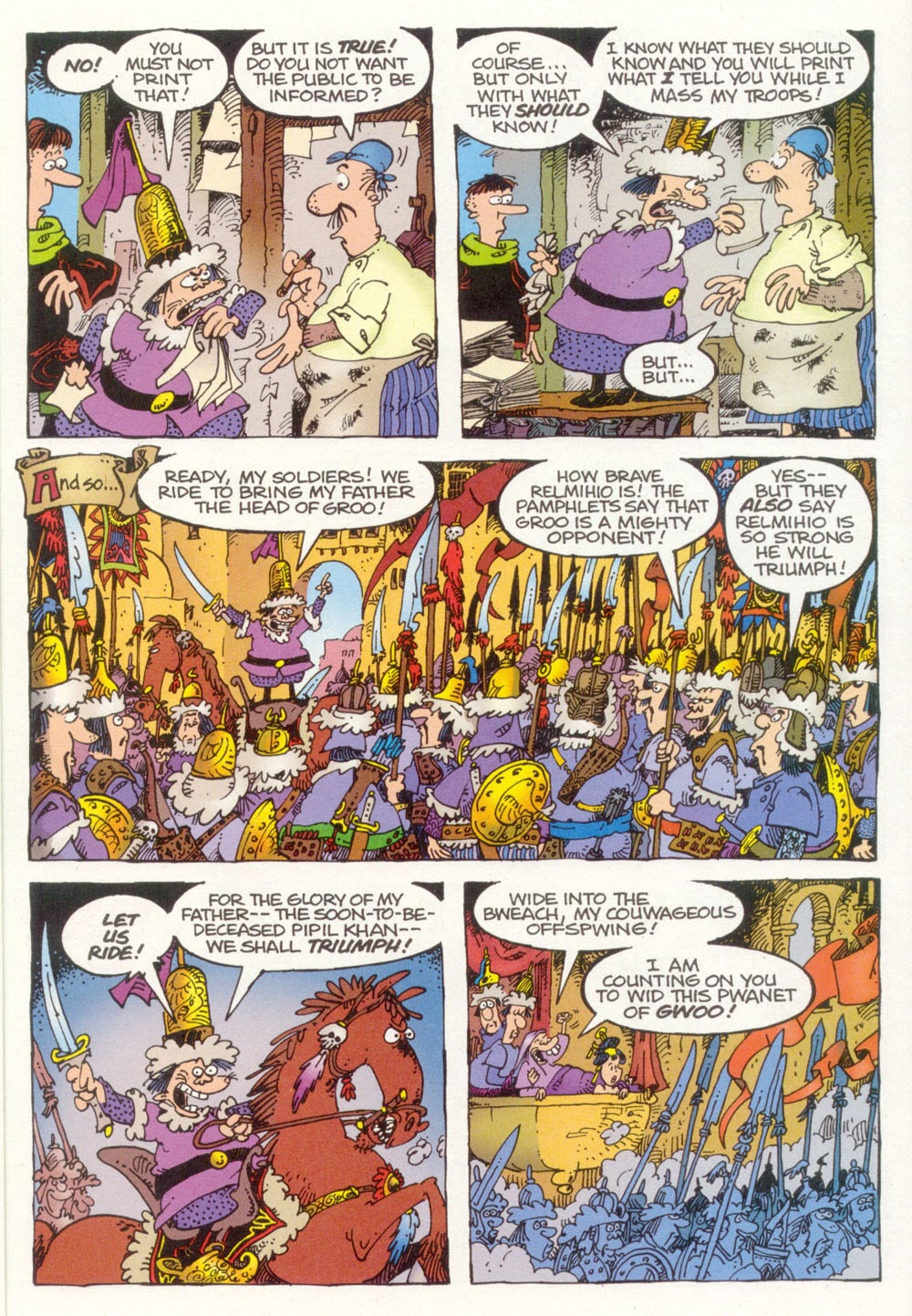 Read online Sergio Aragonés' Groo: Mightier Than the Sword comic -  Issue #3 - 21