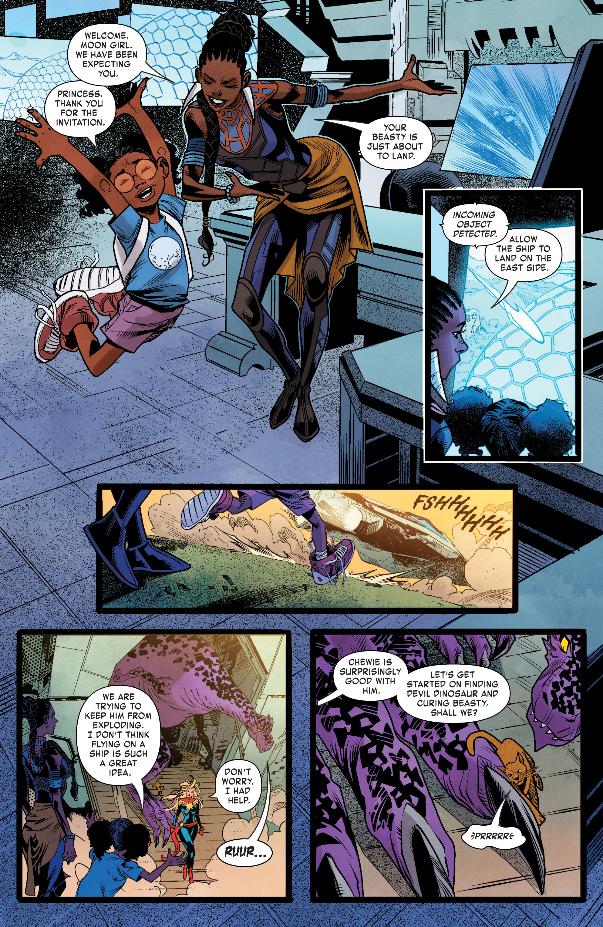 Read online Avengers & Moon Girl comic -  Issue #1 - 11