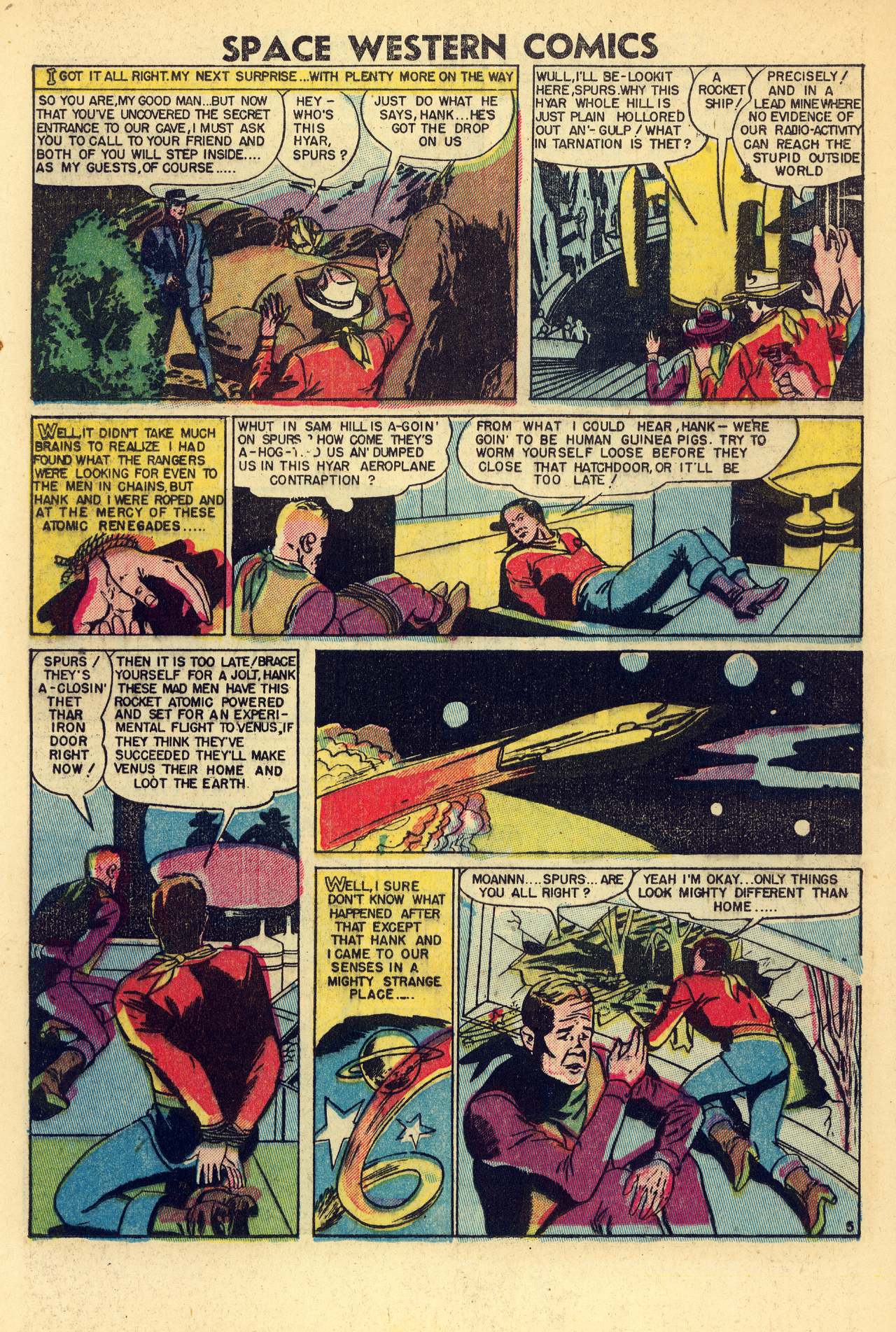 Read online Space Western Comics comic -  Issue #40 - 24
