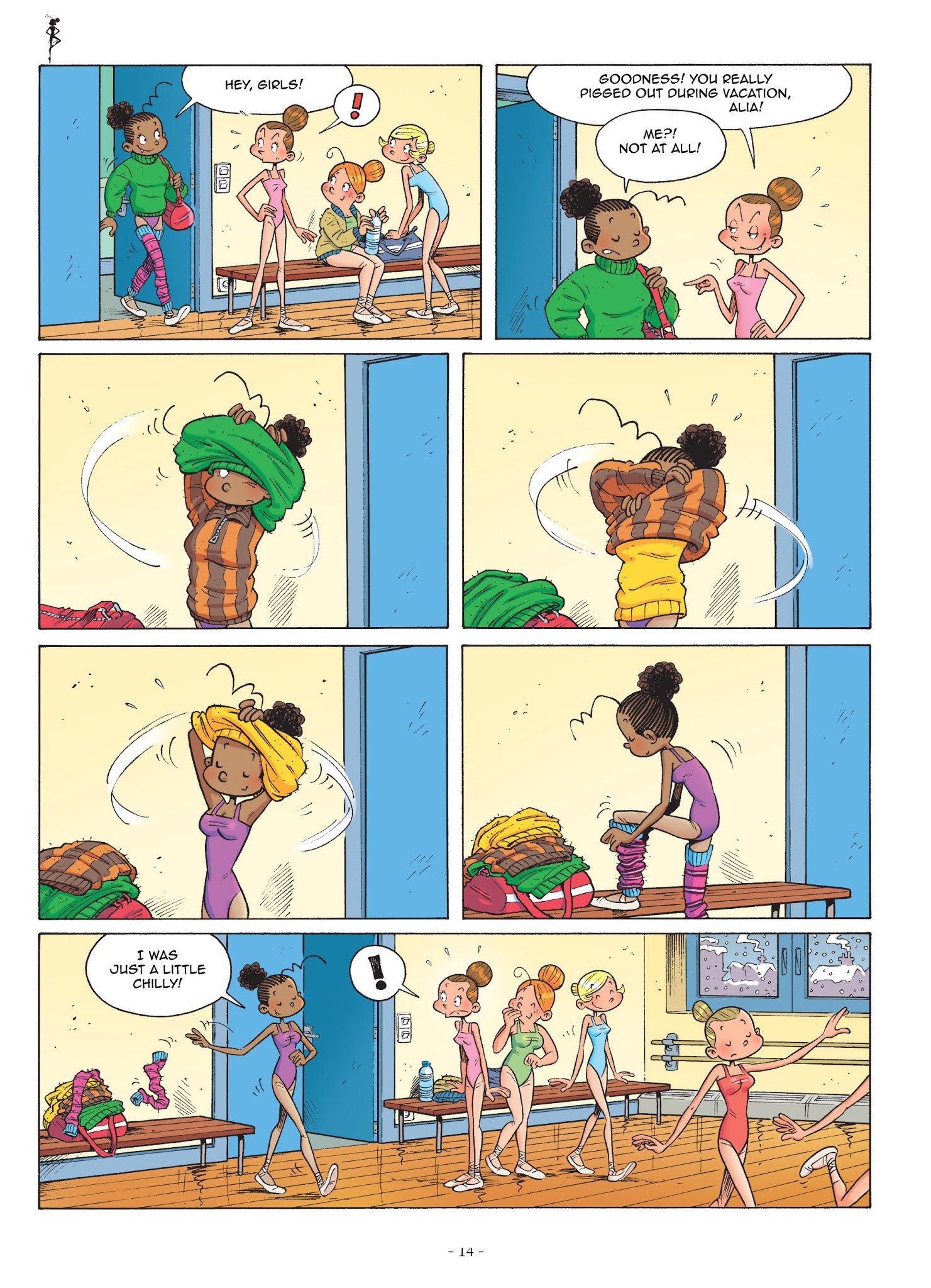 Read online Dance Class comic -  Issue # TPB 1 - 16