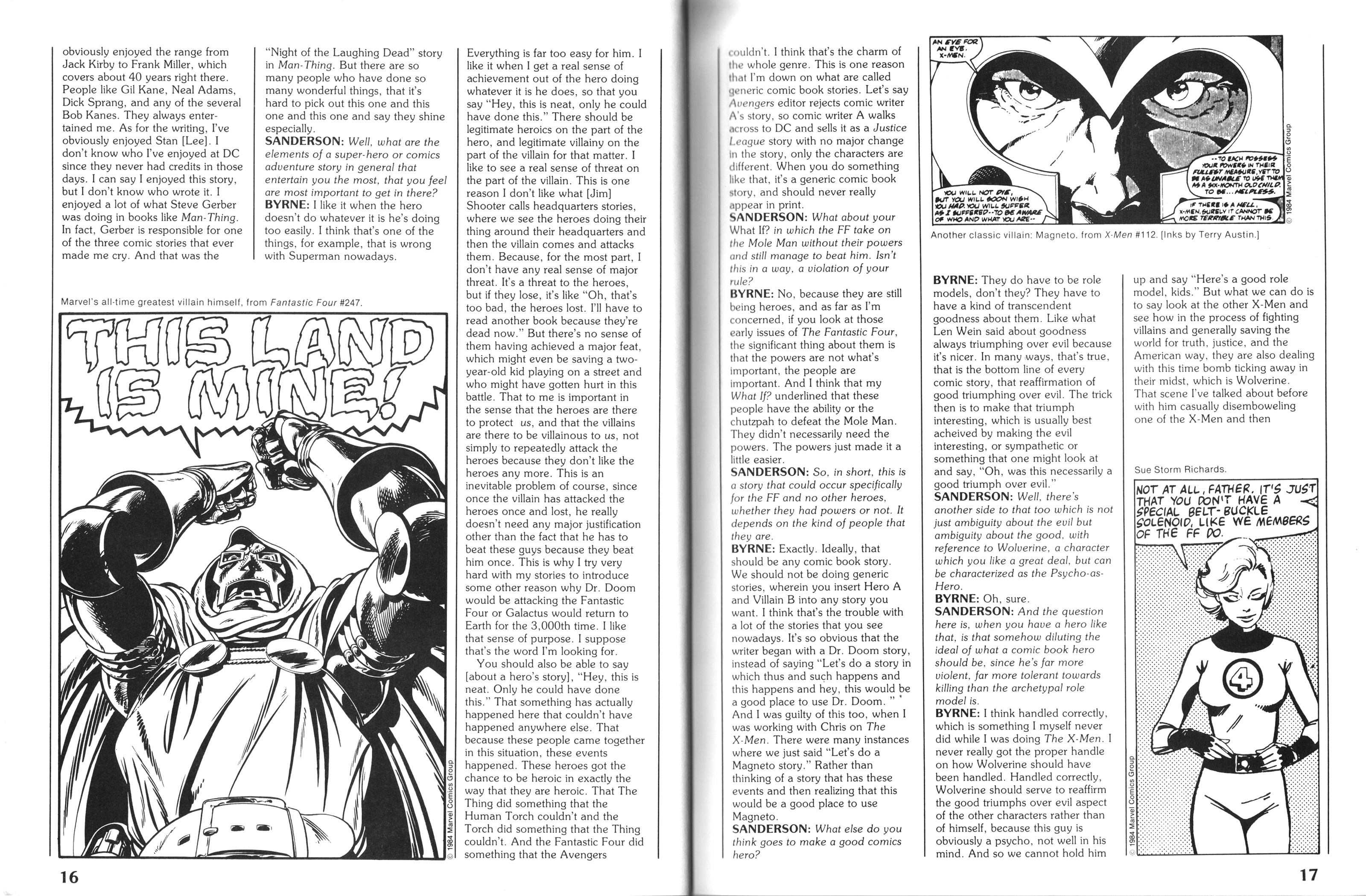 Read online Focus on John Byrne comic -  Issue # Full - 9
