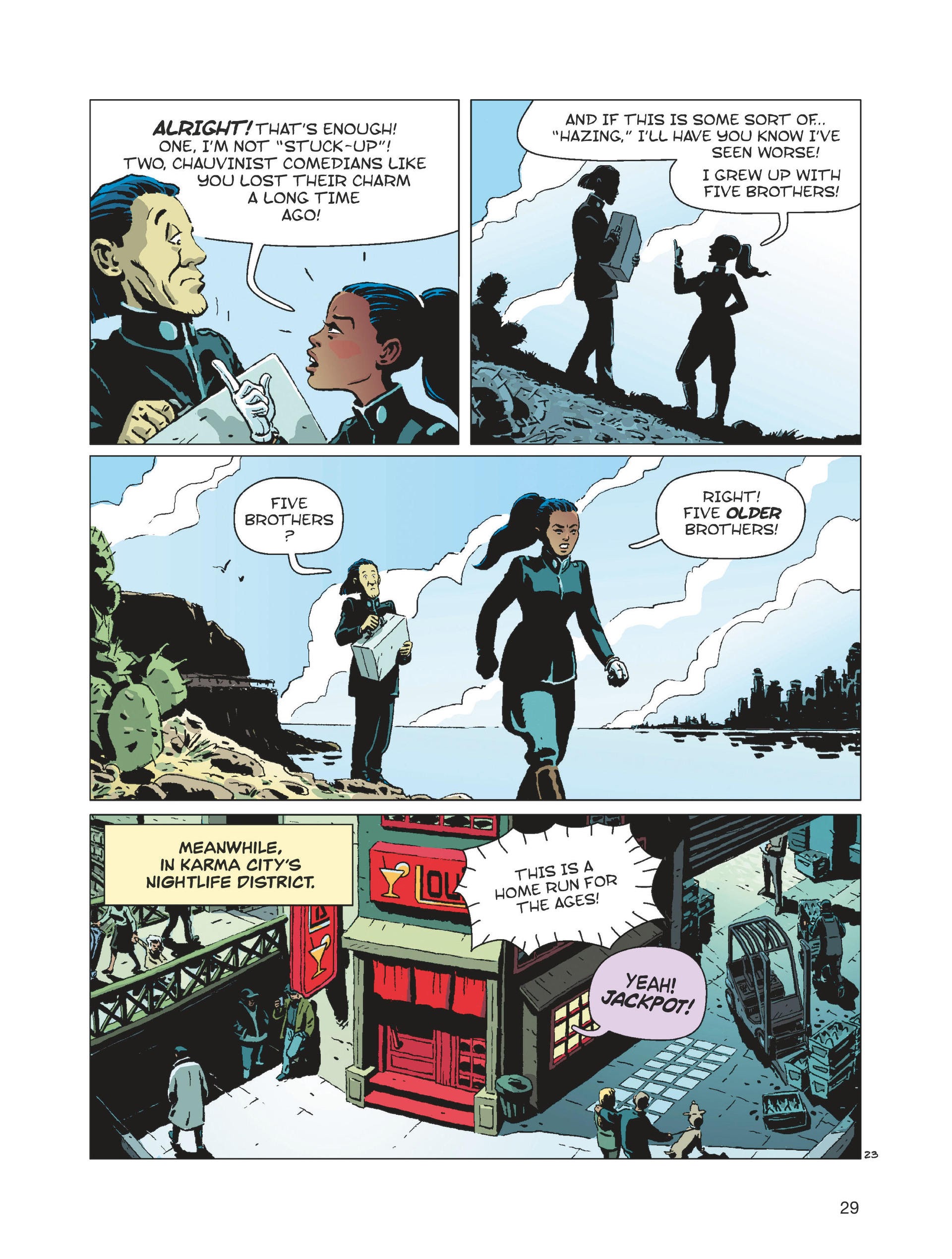 Read online Karma City comic -  Issue #1 - 29