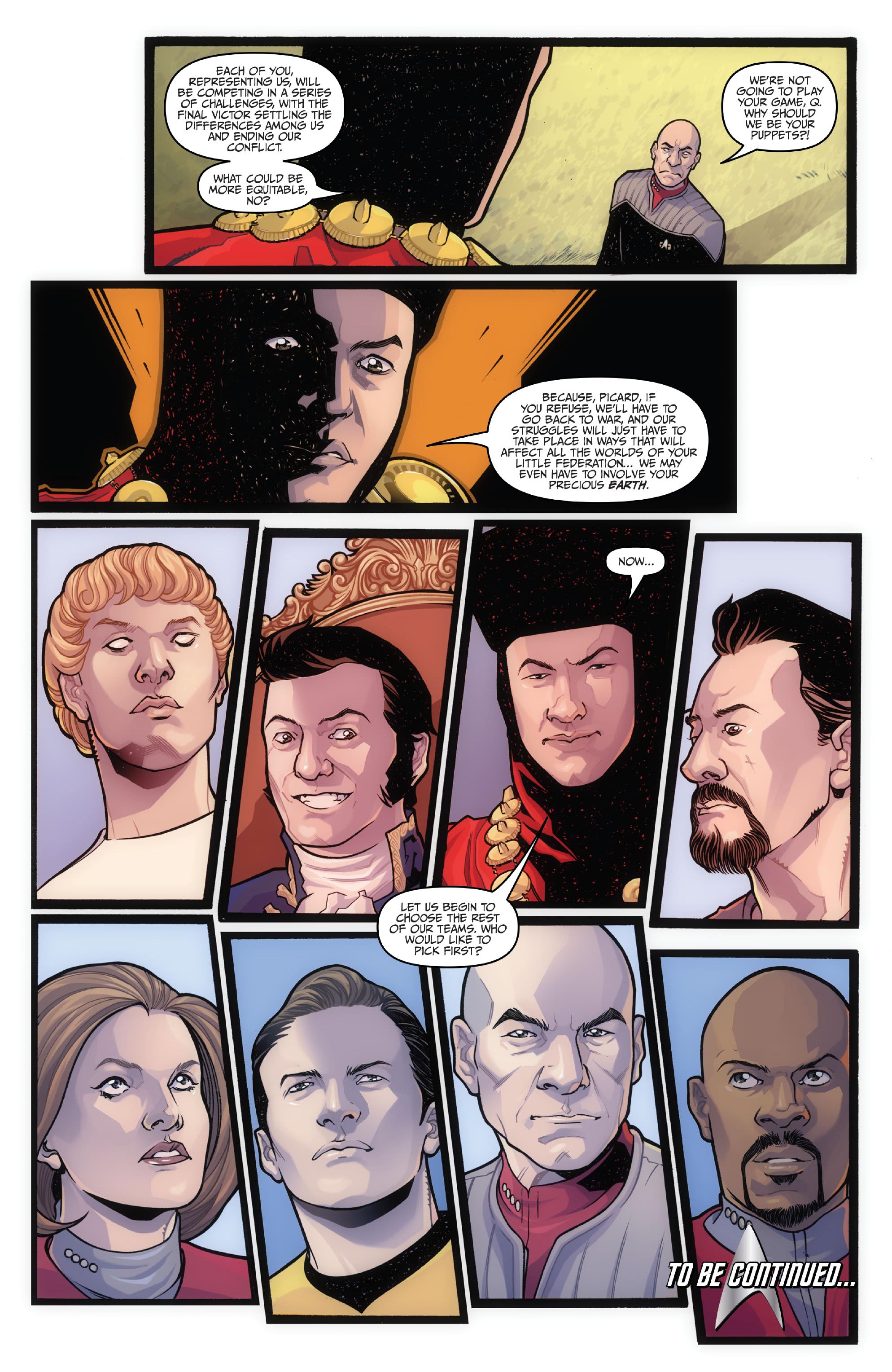 Read online Star Trek: The Next Generation—Best of Captain Picard comic -  Issue # TPB - 23