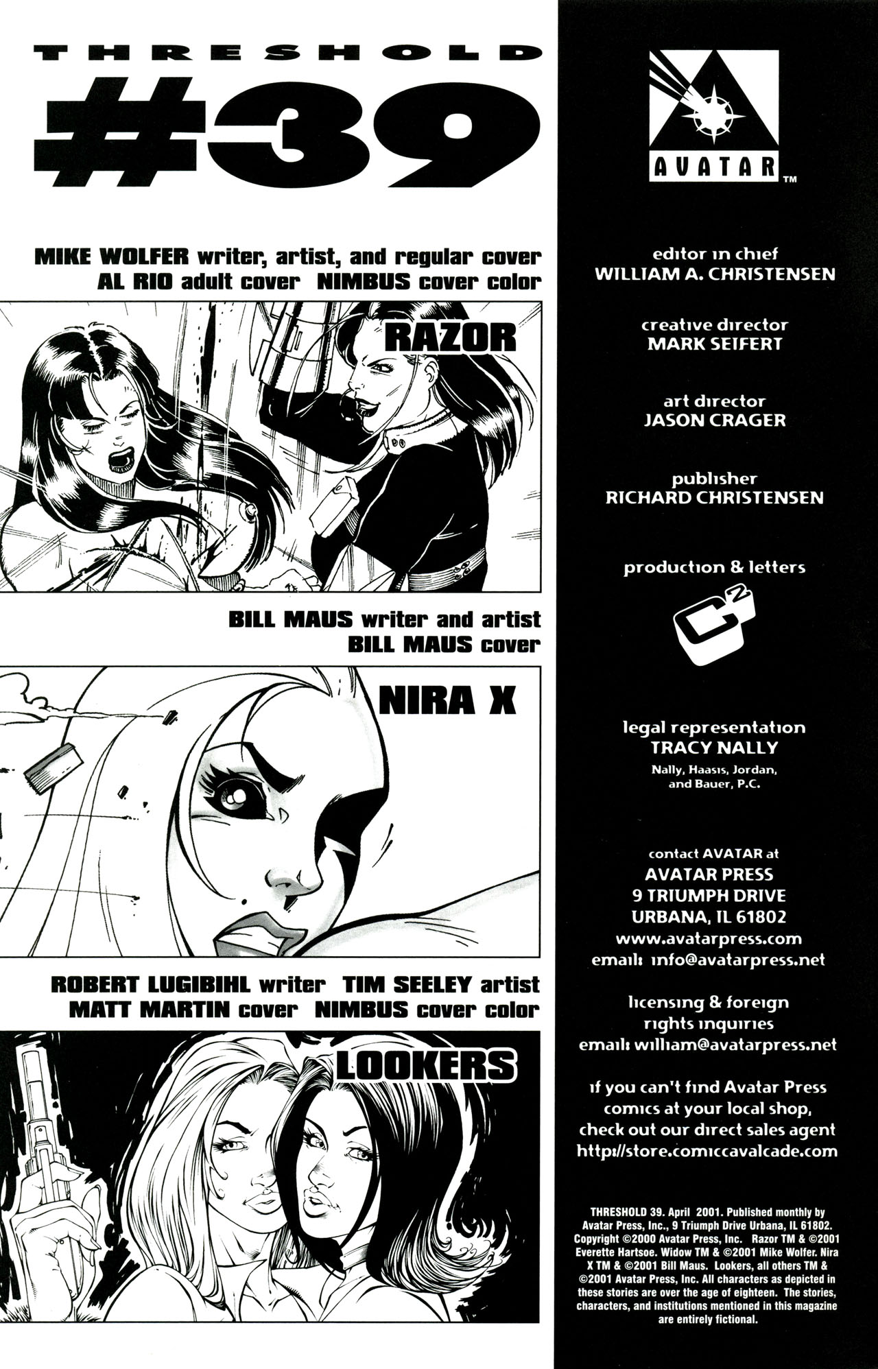 Read online Threshold (1998) comic -  Issue #39 - 3