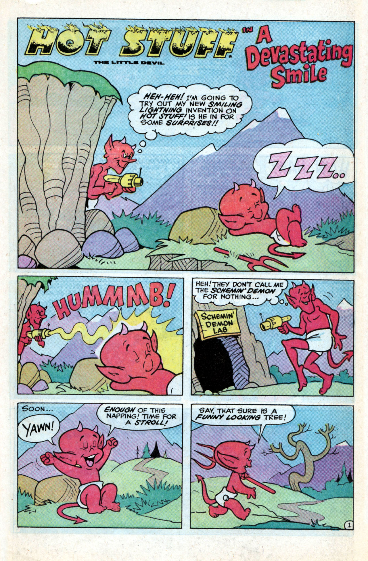 Read online Hot Stuff, the Little Devil comic -  Issue #168 - 20