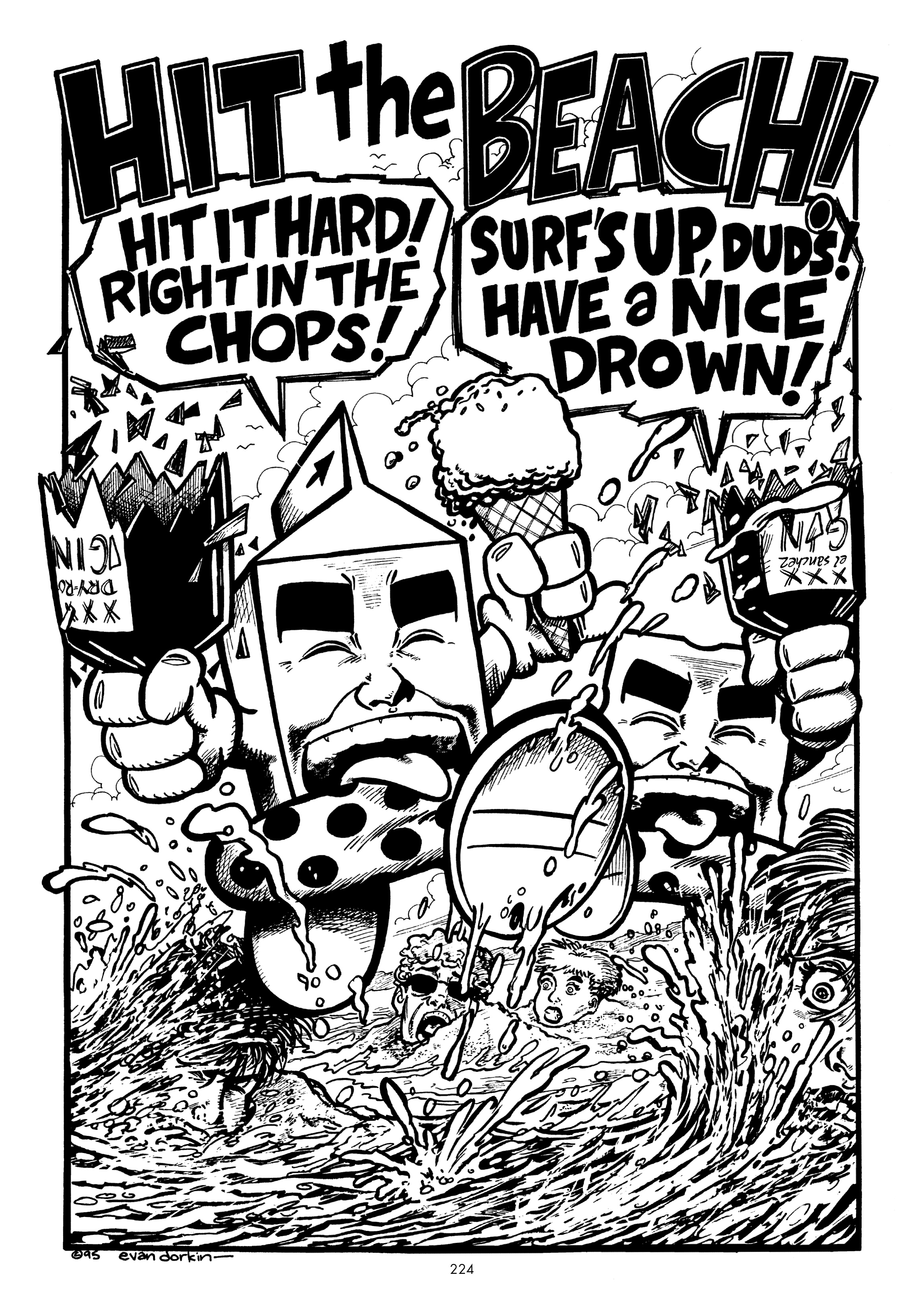 Read online Milk And Cheese: Dairy Products Gone Bad! comic -  Issue # Full - 224