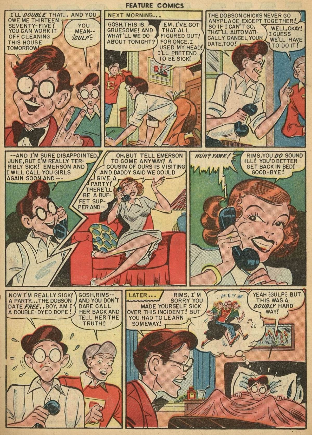 Read online Feature Comics comic -  Issue #144 - 19
